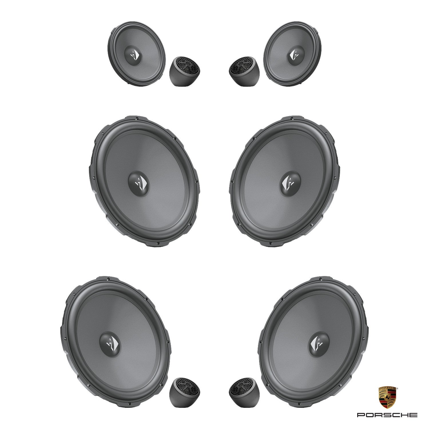 Porsche Cayenne 9YA (536) - Speaker Upgrade Package | HELIX Ci3