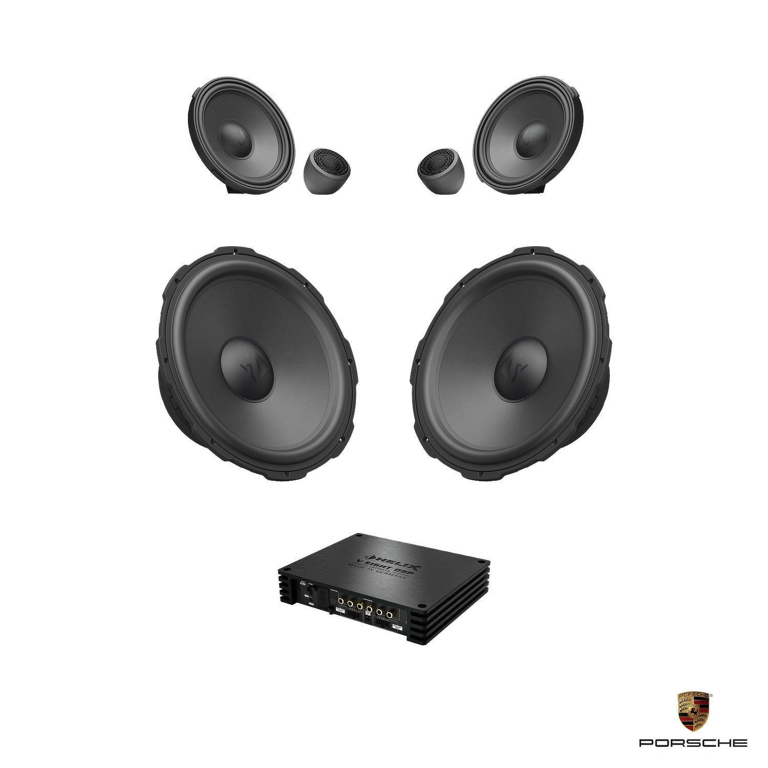 Porsche Cayenne 9YA (536) - Speaker DSP Amplified Package | HELIX Ci7