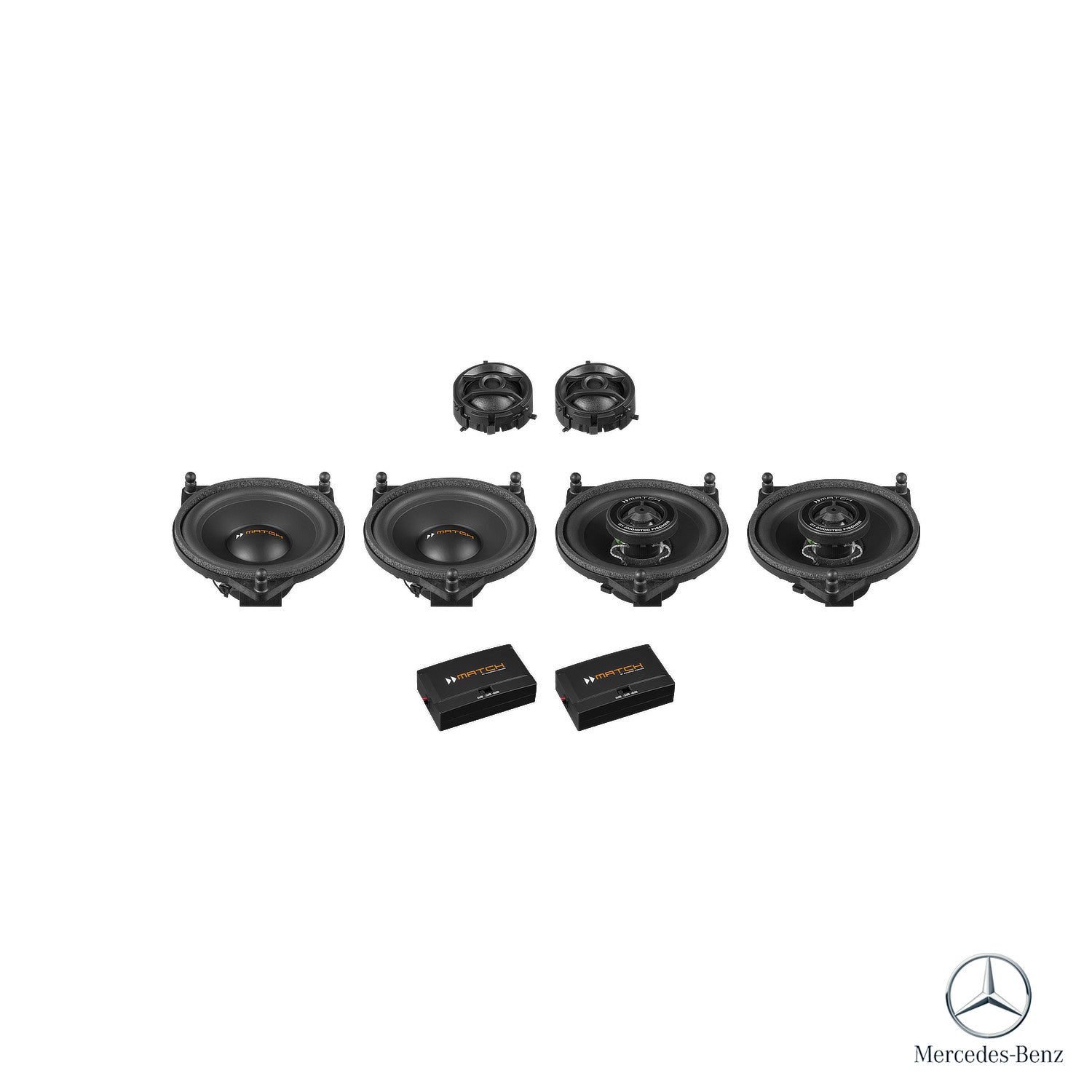 Mercedes C-Class W205 - Speaker Upgrade Package | MATCH UP PnP