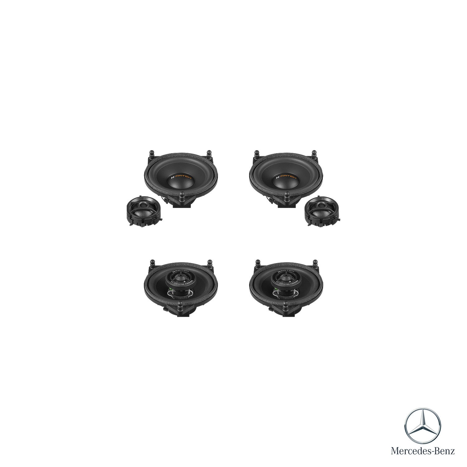 Mercedes E-Class W213 - Speaker Upgrade Package | MATCH UP PnP