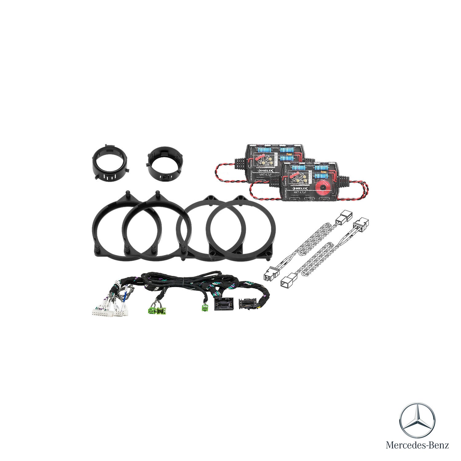 Mercedes E-Class W213 Facelift - Speaker & Subwoofer DSP Amplified Package | HELIX Ci3