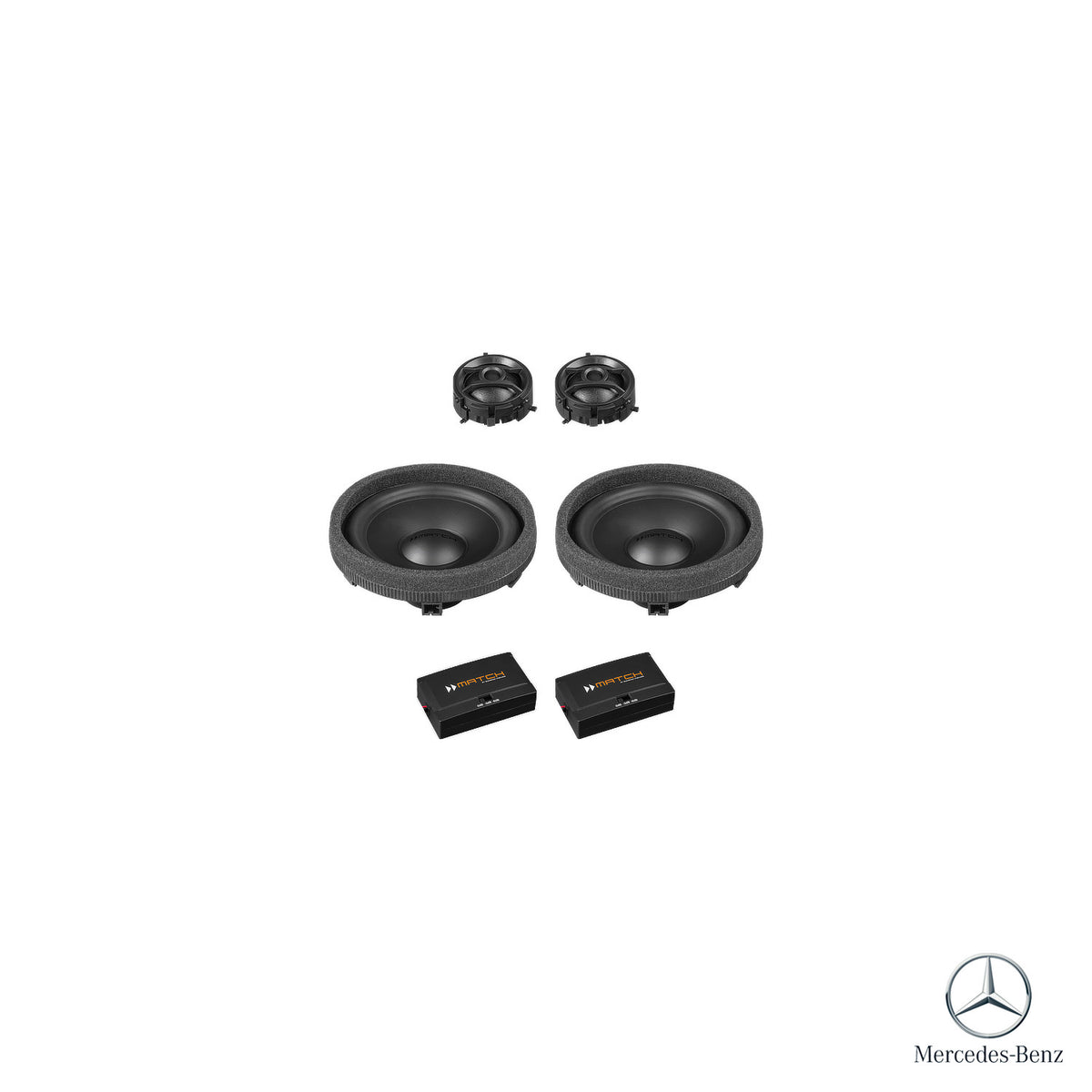Mercedes C-Class W206 - Front Speaker Upgrade Package | MATCH UP PnP