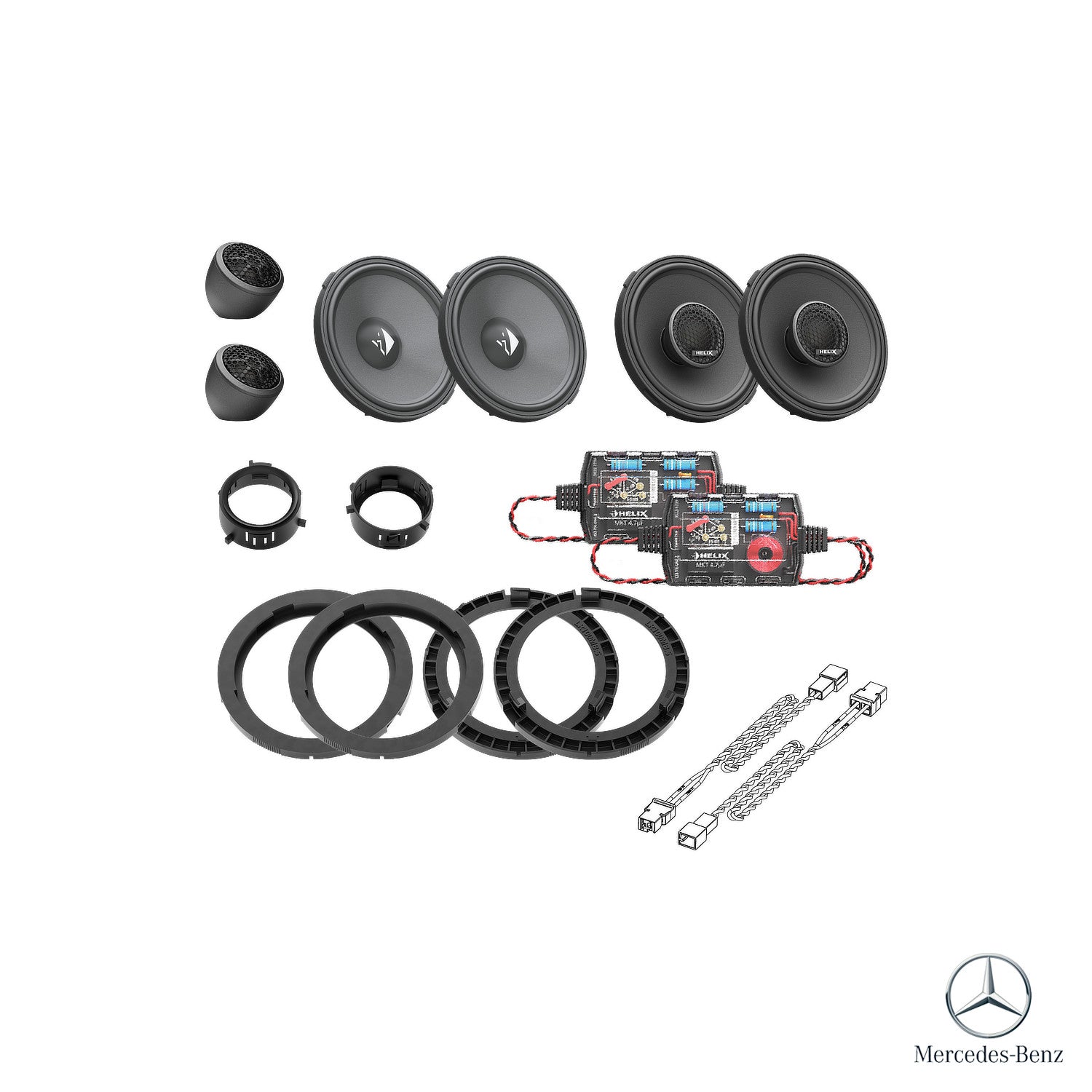 Mercedes C-Class W206 - Speaker Upgrade Package | HELIX Ci3