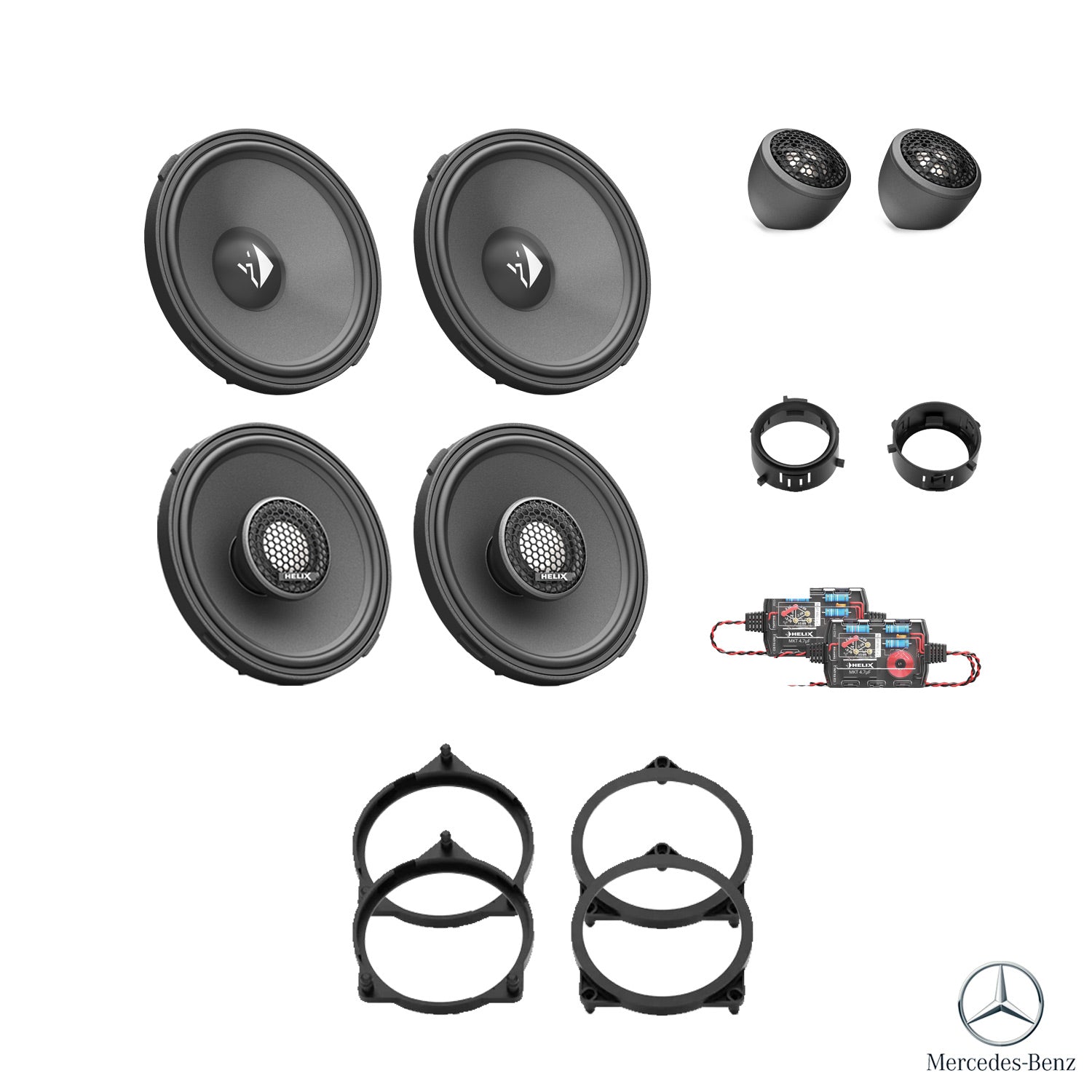 Mercedes GLC X253 - Speaker Upgrade Package | HELIX Ci3