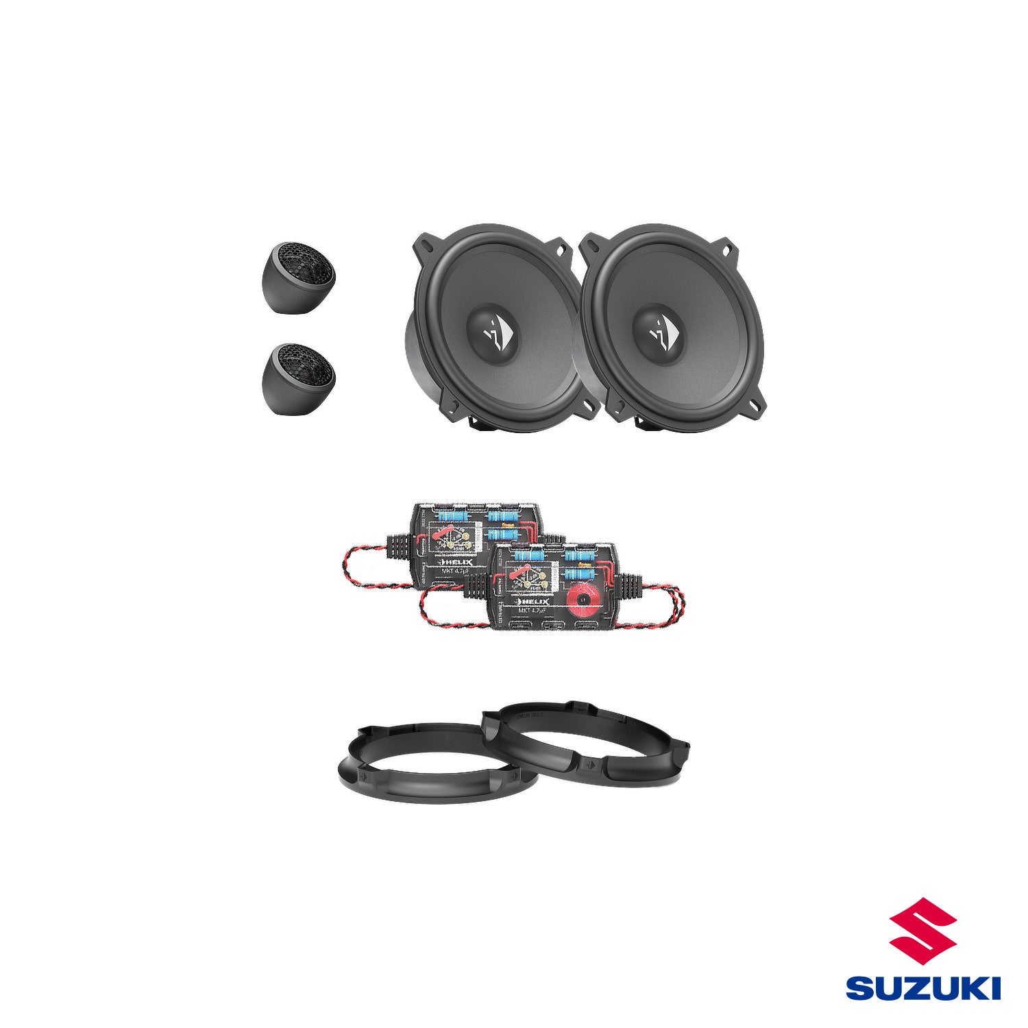 Suzuki Jimny XL - Front Speaker Upgrade Package 2 | HELIX Ci3
