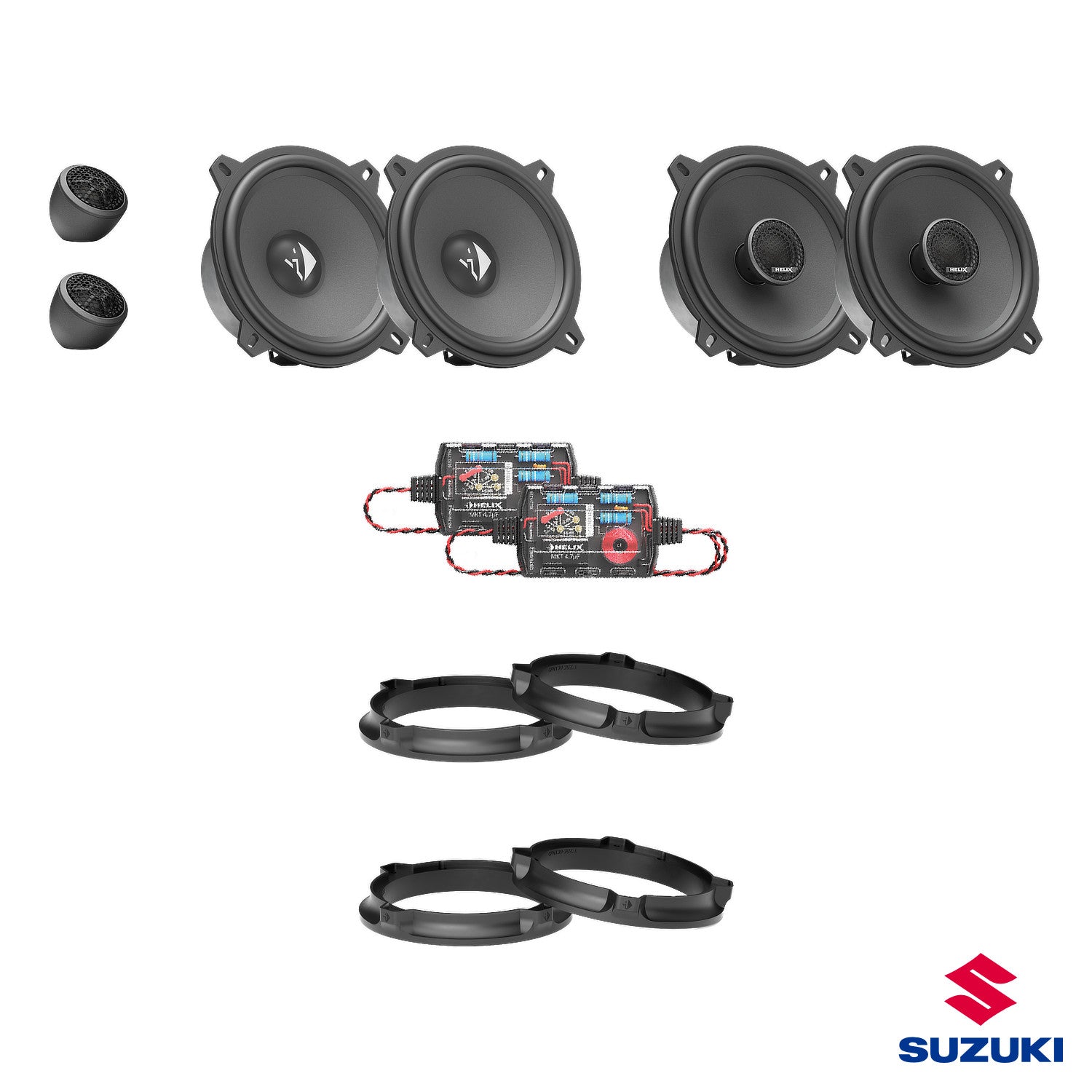 Suzuki Jimny XL - Speaker Upgrade Package 2 | HELIX Ci3