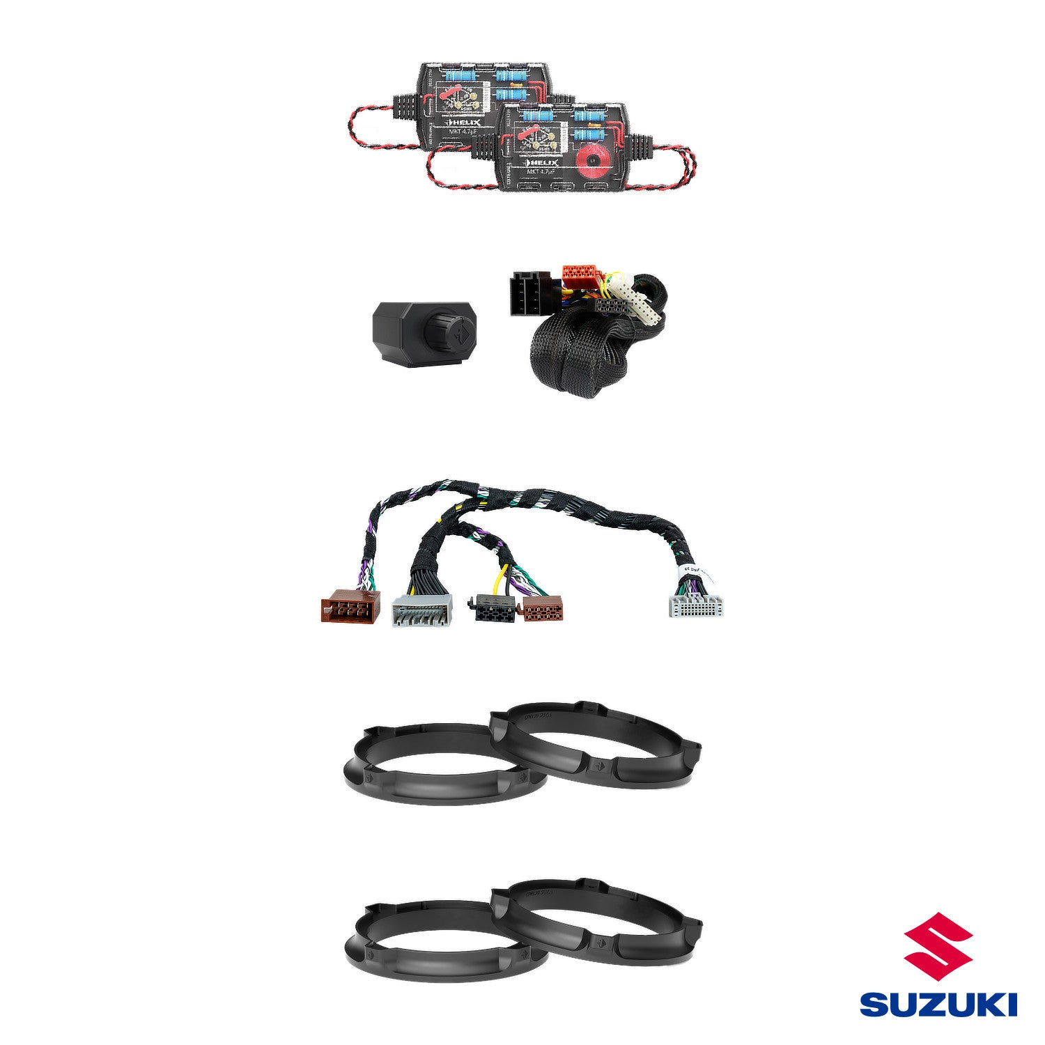 Suzuki Jimny XL - Speaker & Subwoofer Amplified Package 3 | MATCH M 5.4DSP / HELIX Ci3