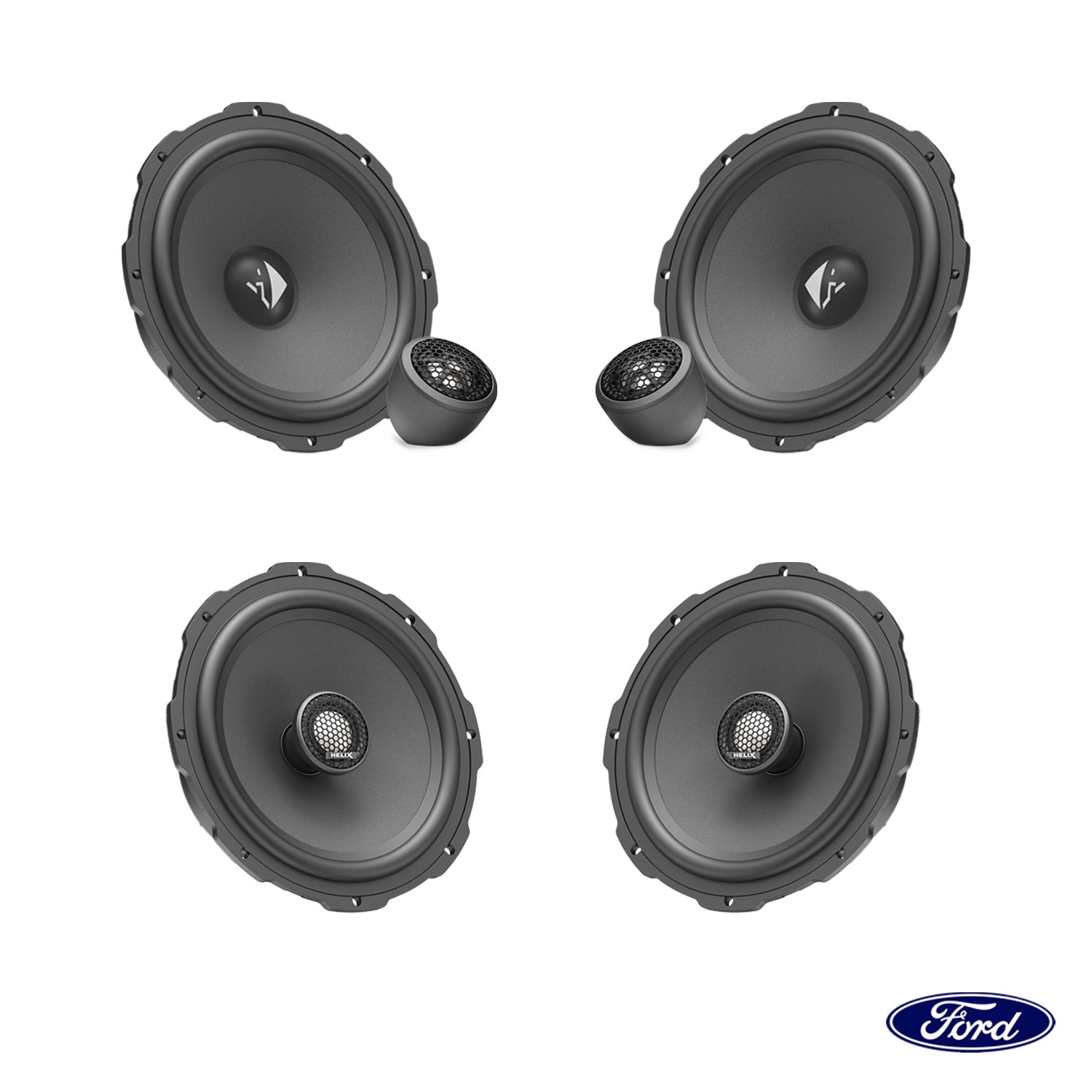 Ford Ranger PX2/PX3 - Speaker Upgrade Package | HELIX Ci3