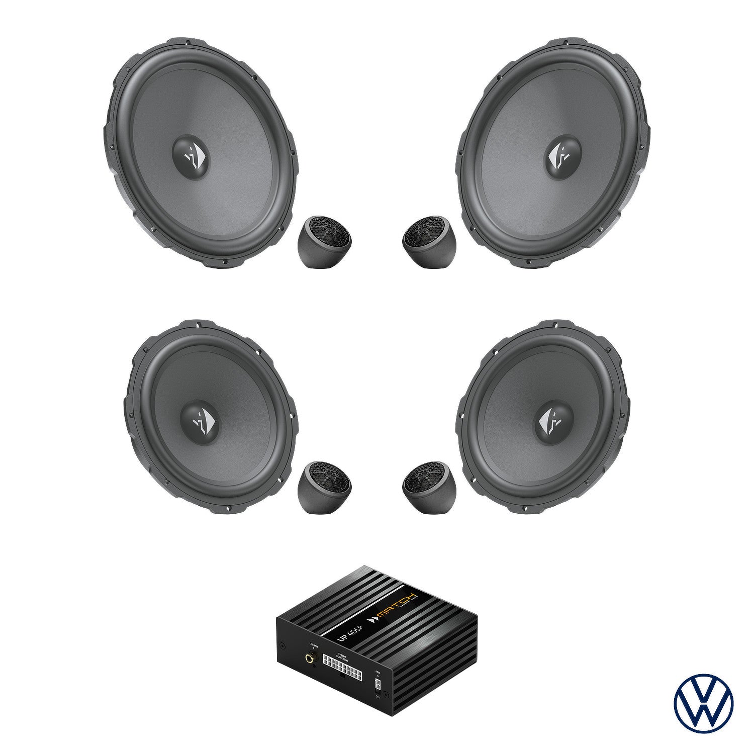 VW Tiguan - Speaker DSP Amplified Package (Extra Bass) | HELIX Ci3