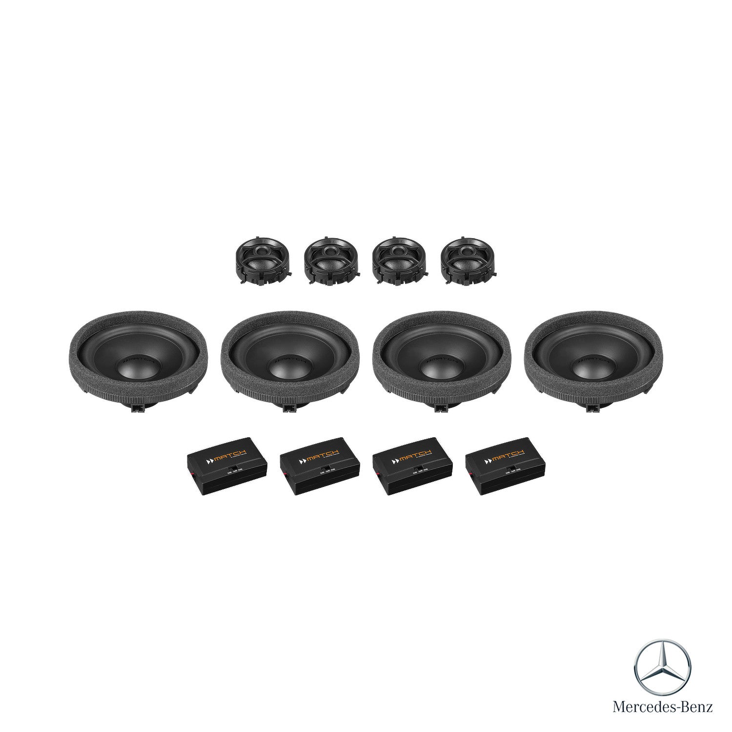 Mercedes C-Class W206 Burmester - Speaker Upgrade Package | MATCH UP PnP