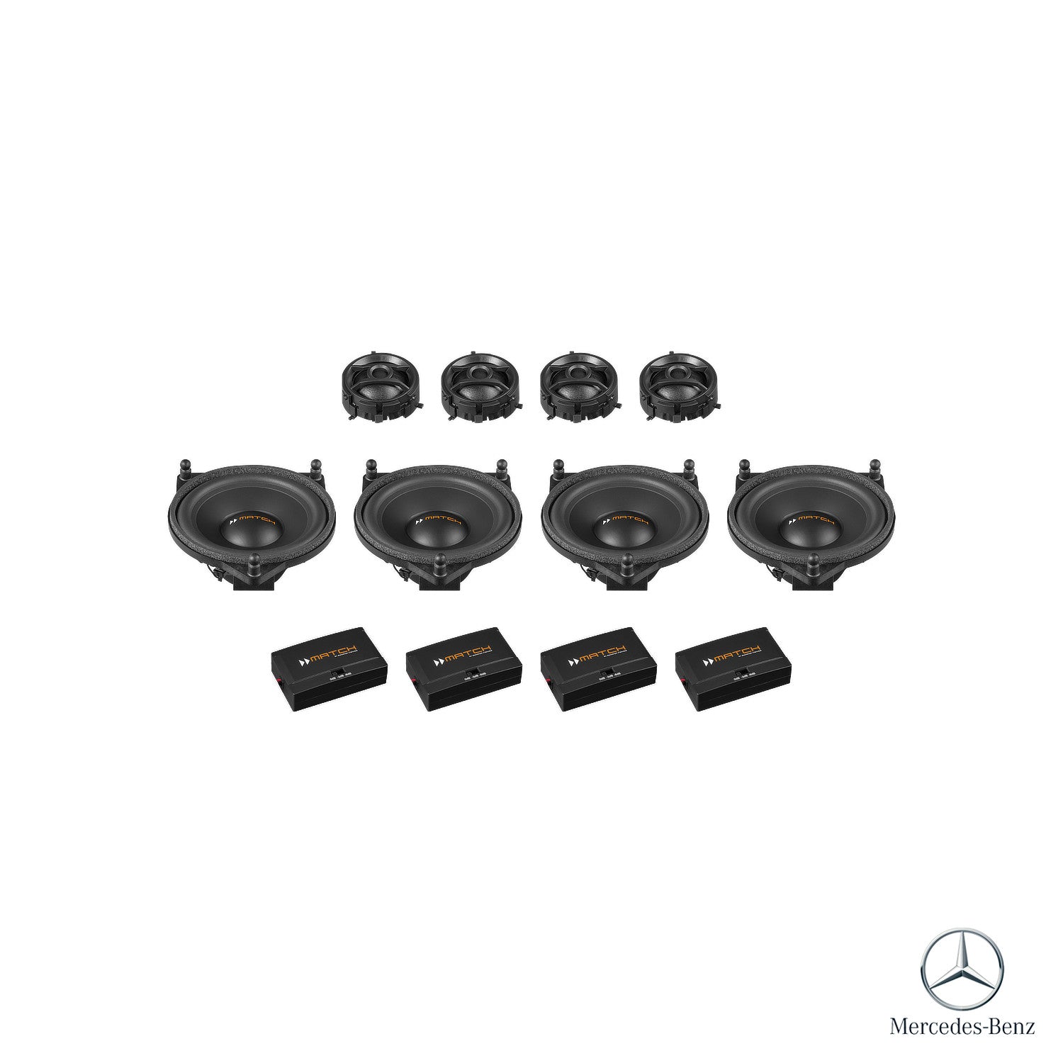 Mercedes E-Class W213 Burmester - Speaker Upgrade Package | MATCH UP PnP