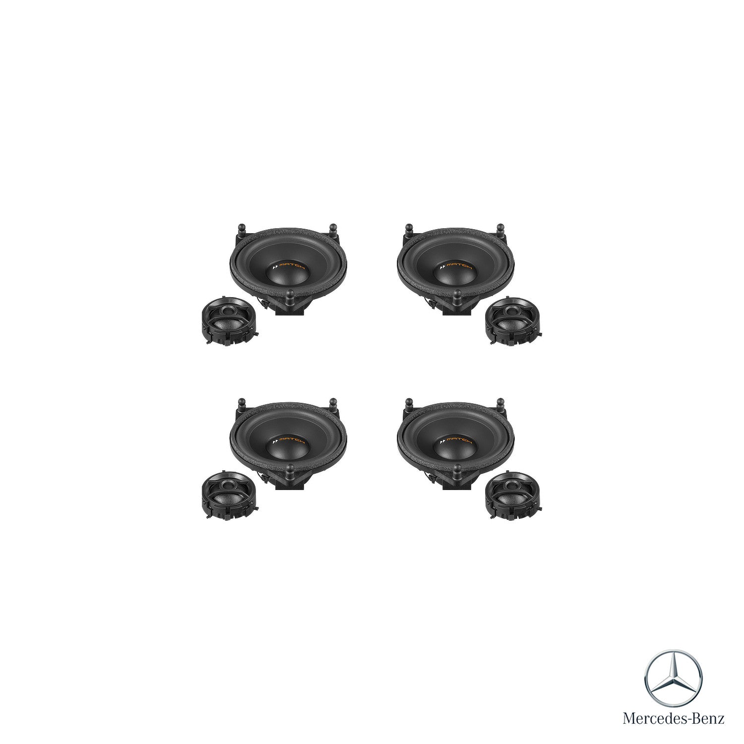 Mercedes E-Class W213 Burmester - Speaker Upgrade Package | MATCH UP PnP