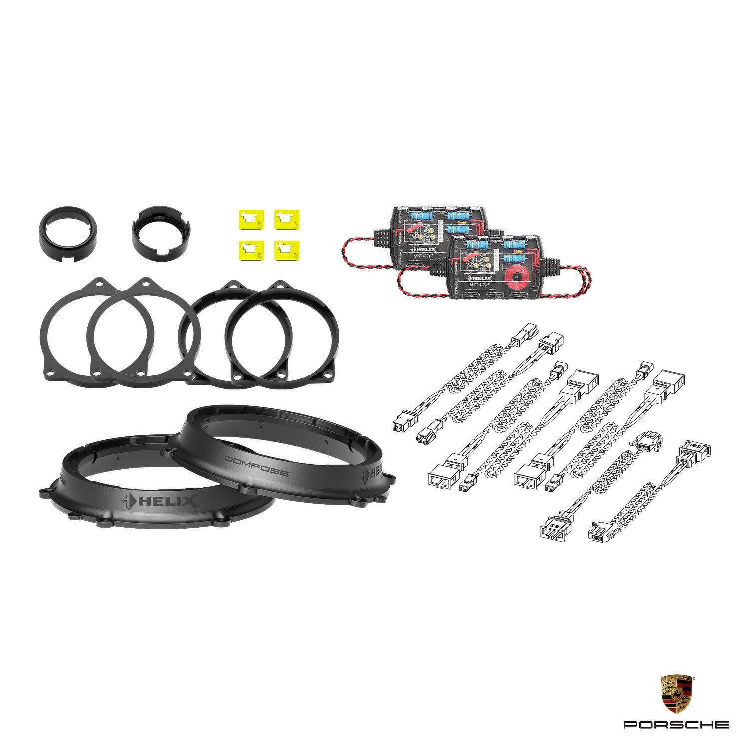 Porsche 911 (991/992) - Speaker Upgrade Package | HELIX Ci3