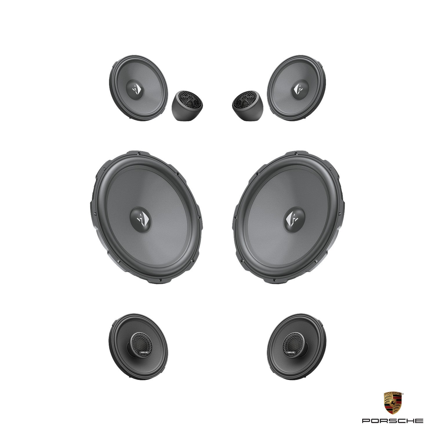 Porsche 911 (991/992) - Speaker Upgrade Package | HELIX Ci3