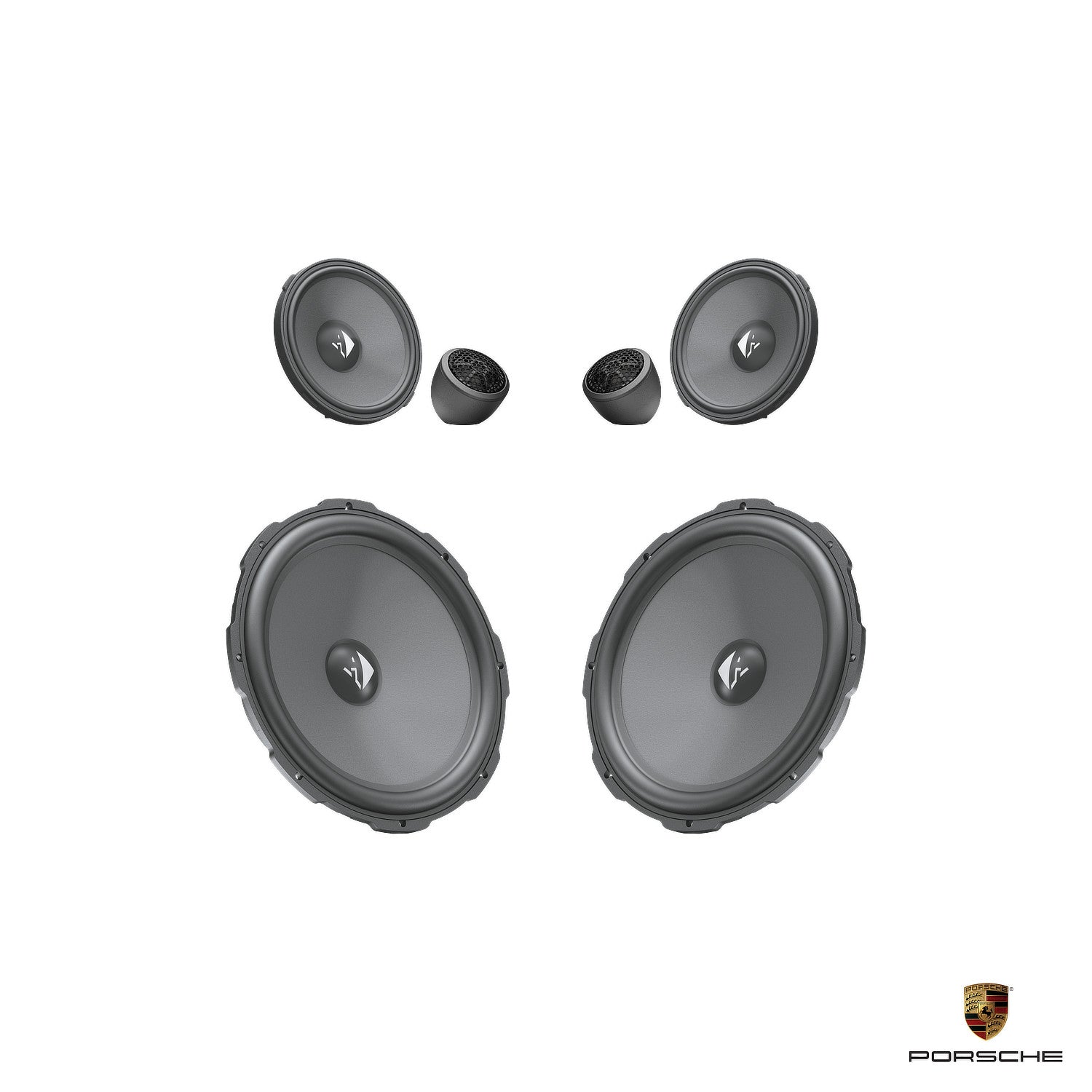 Porsche Taycan BOSE - Front Speaker Upgrade Package | HELIX Ci3
