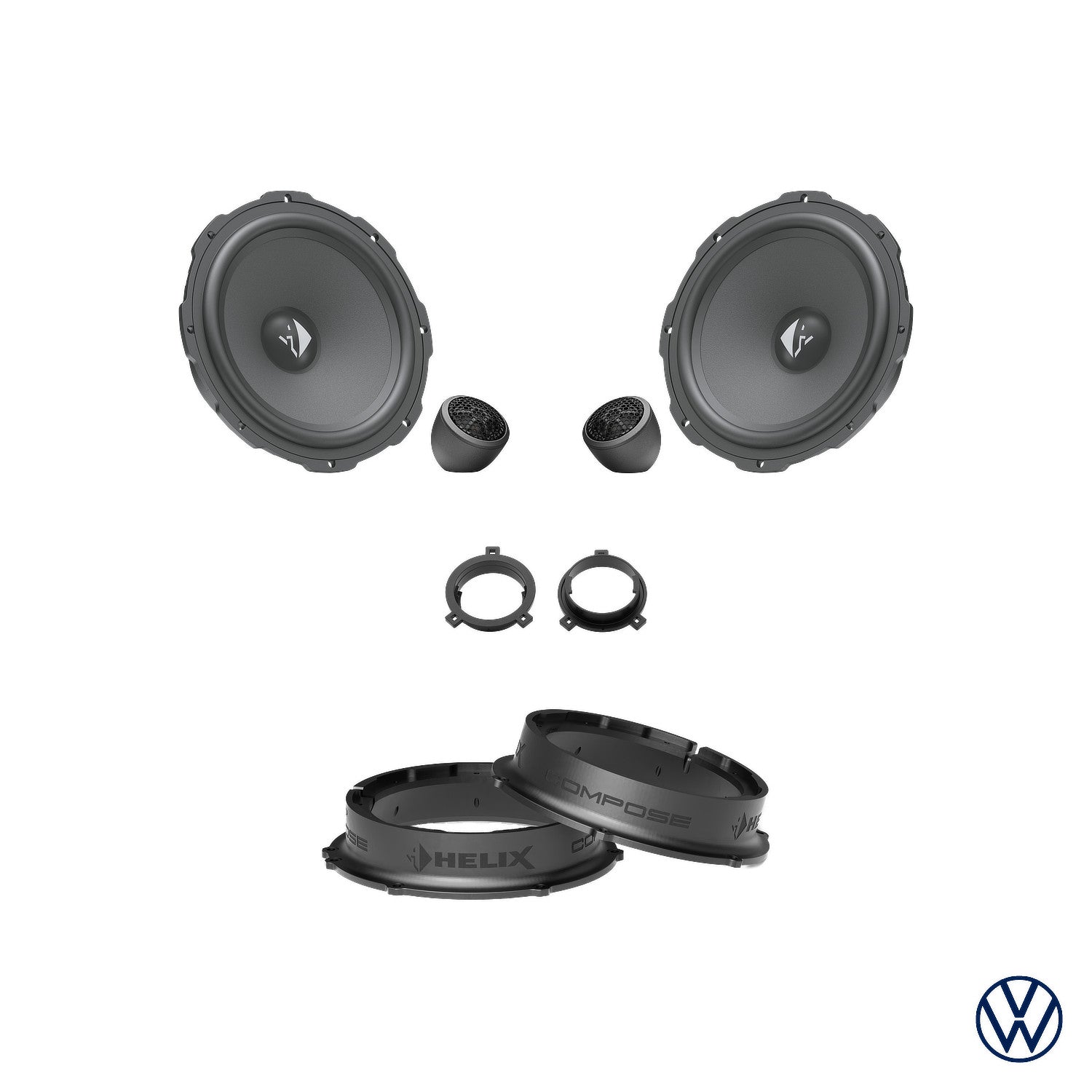 VW Golf 8 - Front Speaker Upgrade Package | HELIX Ci3