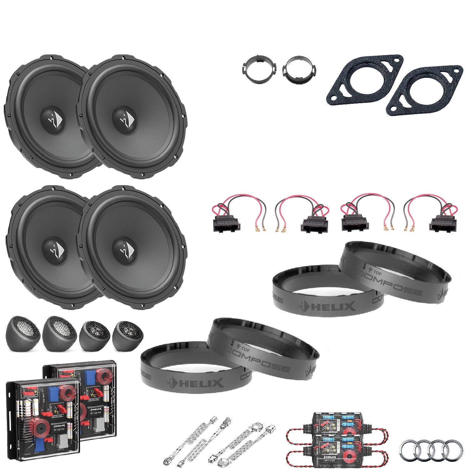 Audi Q4 e-tron - Speaker Upgrade Package | HELIX Ci3/Ci5