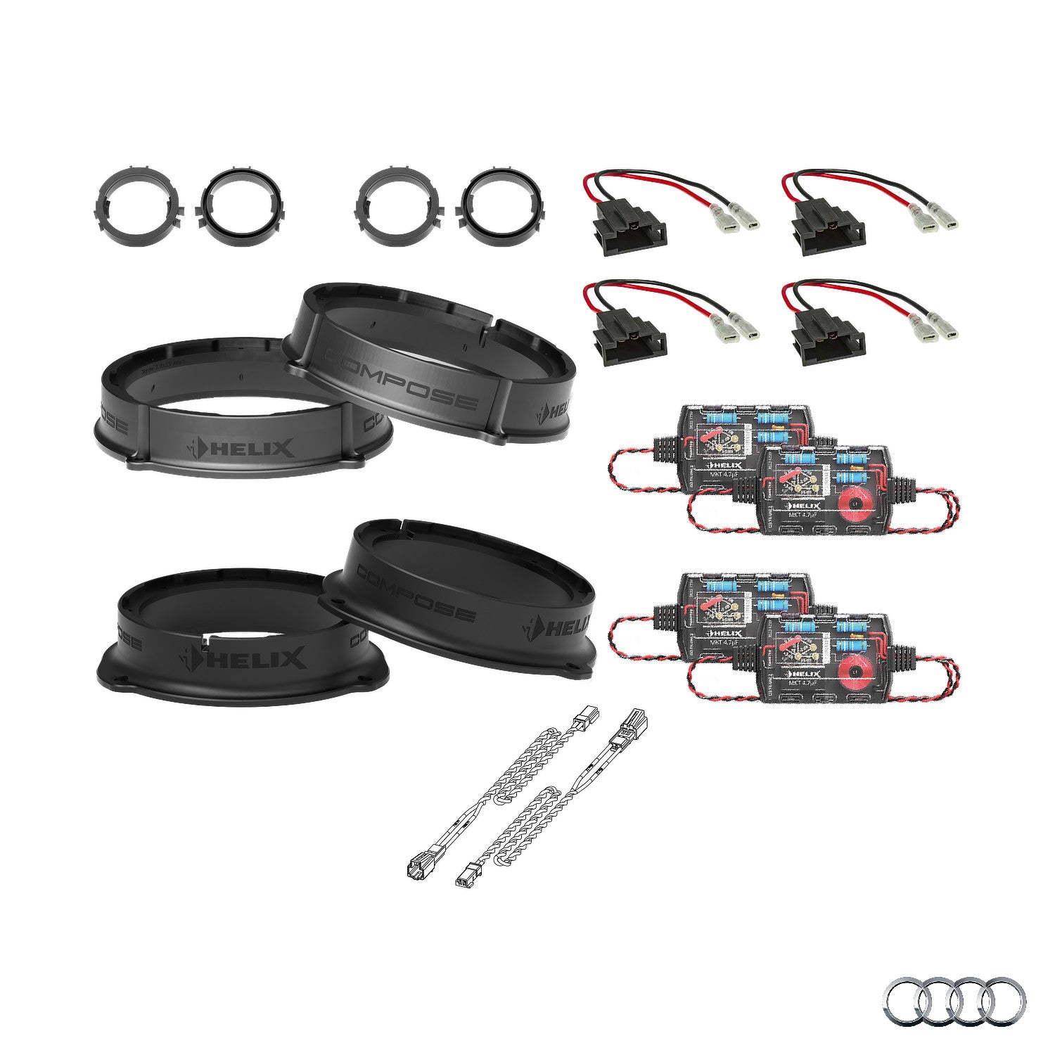 Audi A3 8Y - Speaker Upgrade Package | HELIX Ci3