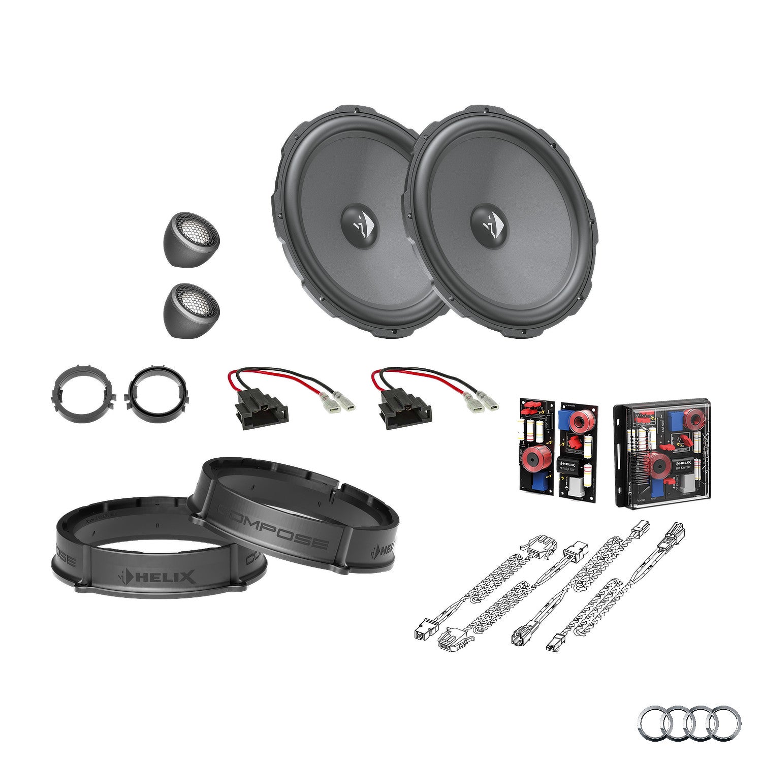 Audi A3 8Y - Front Speaker Upgrade Package | HELIX Ci3/Ci5