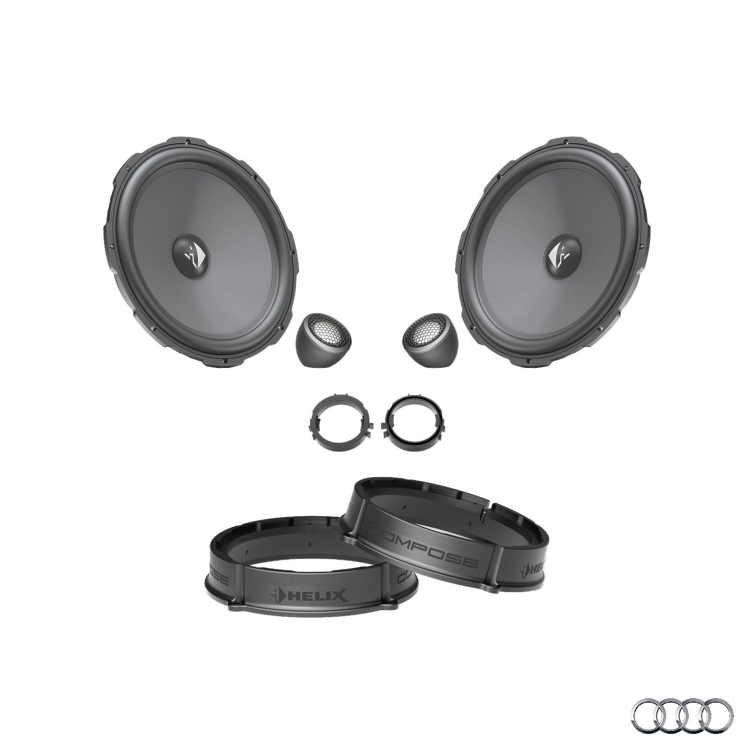 Audi A3 8Y - Front Speaker Upgrade Package | HELIX Ci3/Ci5