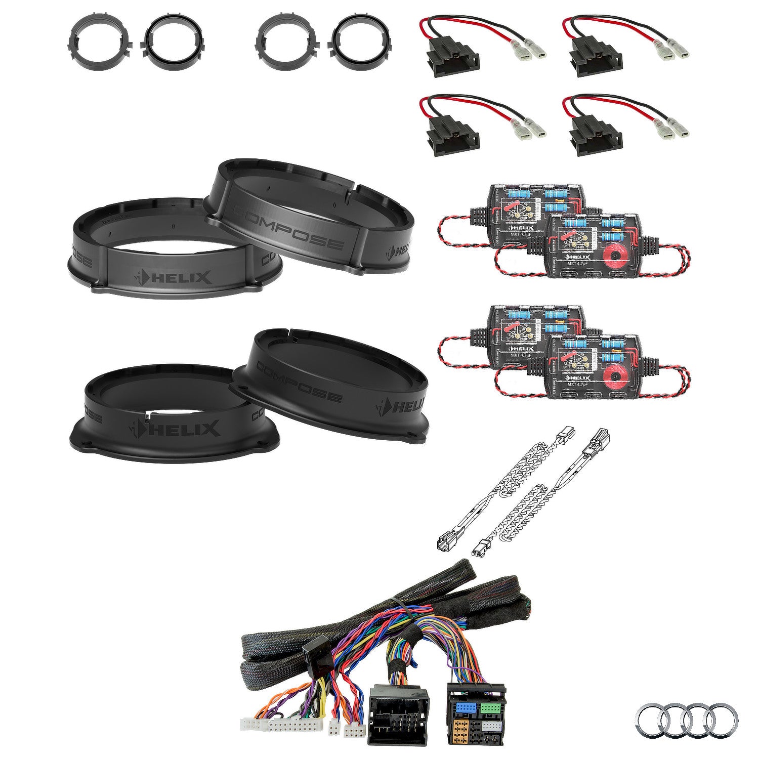 Audi A3 8Y AudiSound - Speaker DSP Amlified Package | HELIX Ci3