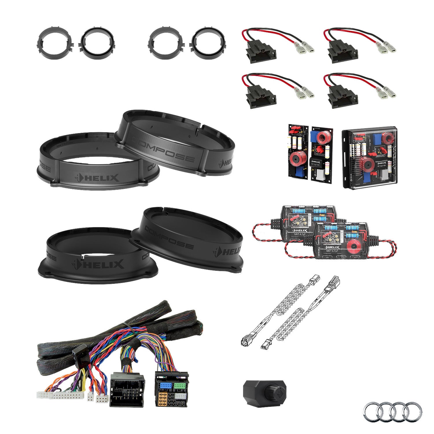 Audi A3 8Y AudiSound - Active Speaker & Subwoofer DSP Amlified Package | HELIX Ci3/Ci5