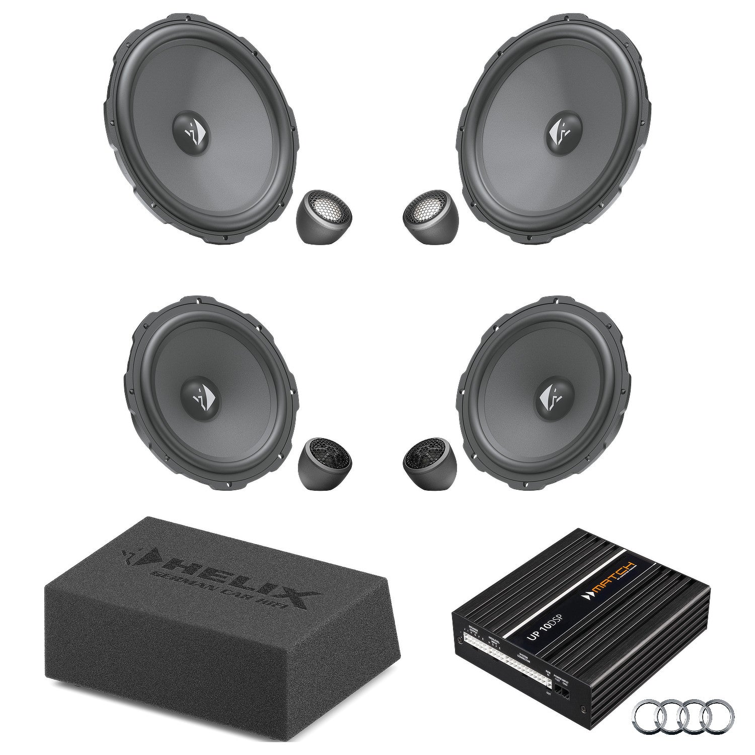 Audi A3 8Y AudiSound - Active Speaker & Subwoofer DSP Amlified Package | HELIX Ci3/Ci5