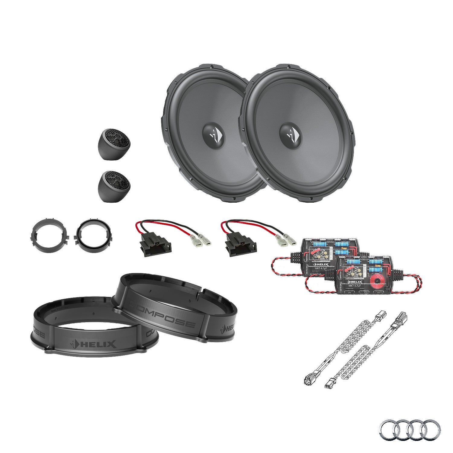 Audi A1 GB - Front Speaker Upgrade Package | HELIX Ci3