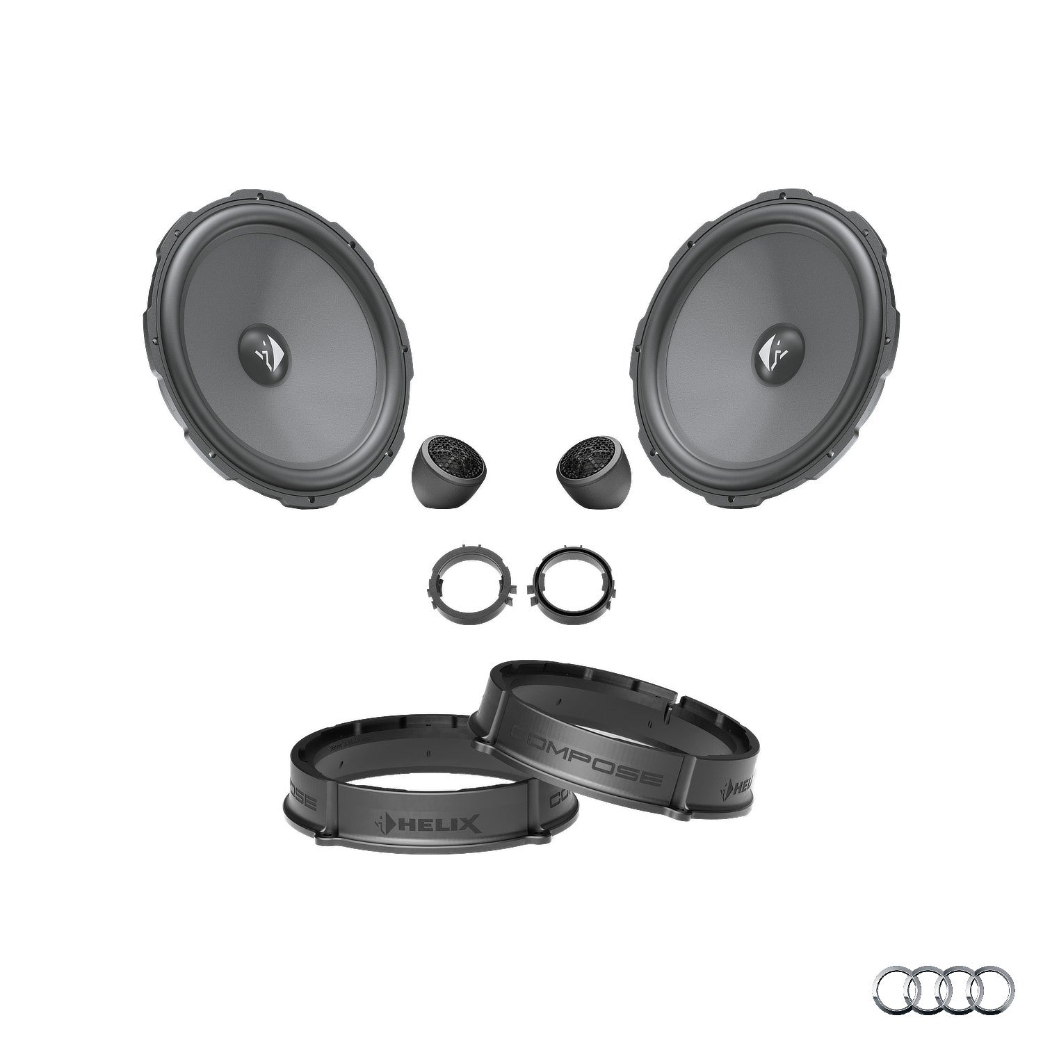 Audi A1 GB - Front Speaker Upgrade Package | HELIX Ci3