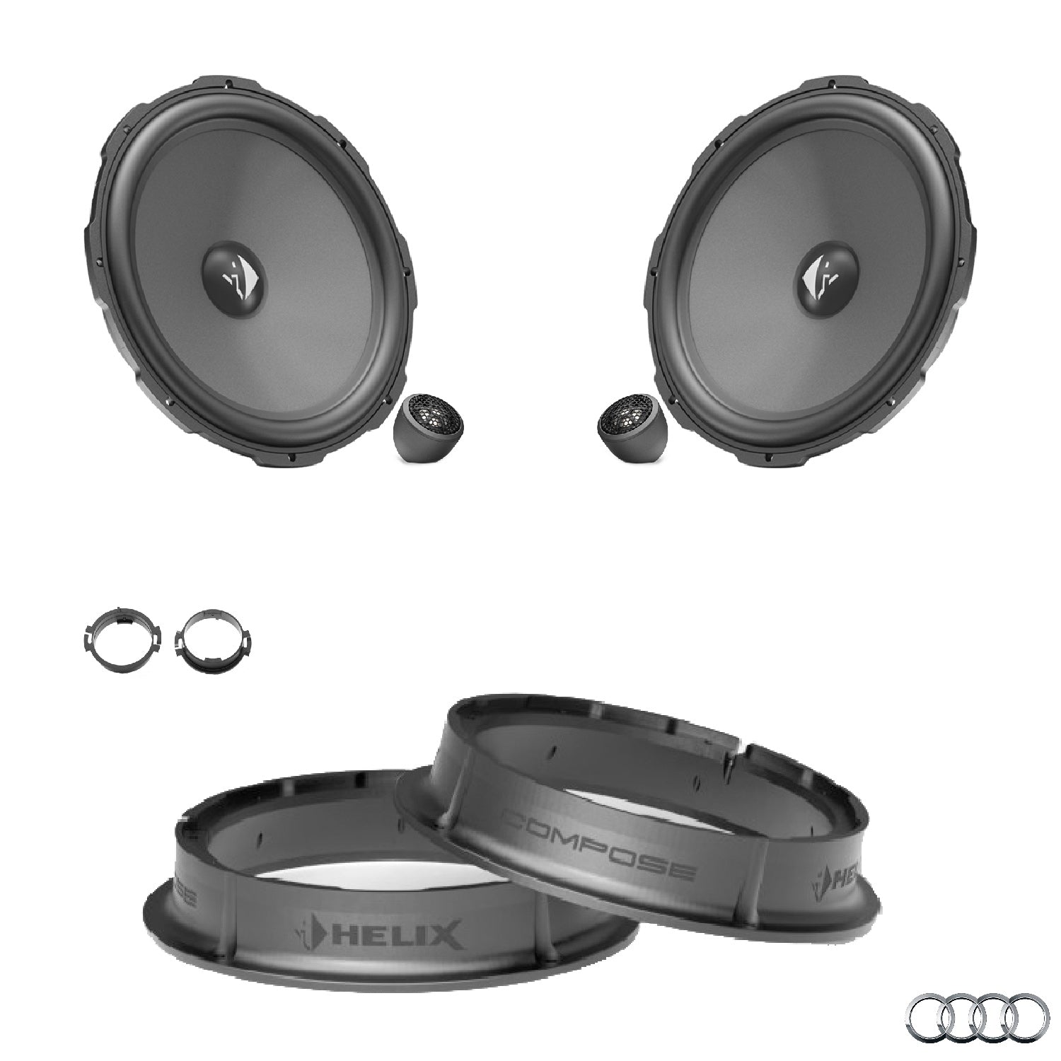 Audi A5 F5 - Front Speaker Upgrade Package | HELIX Ci3