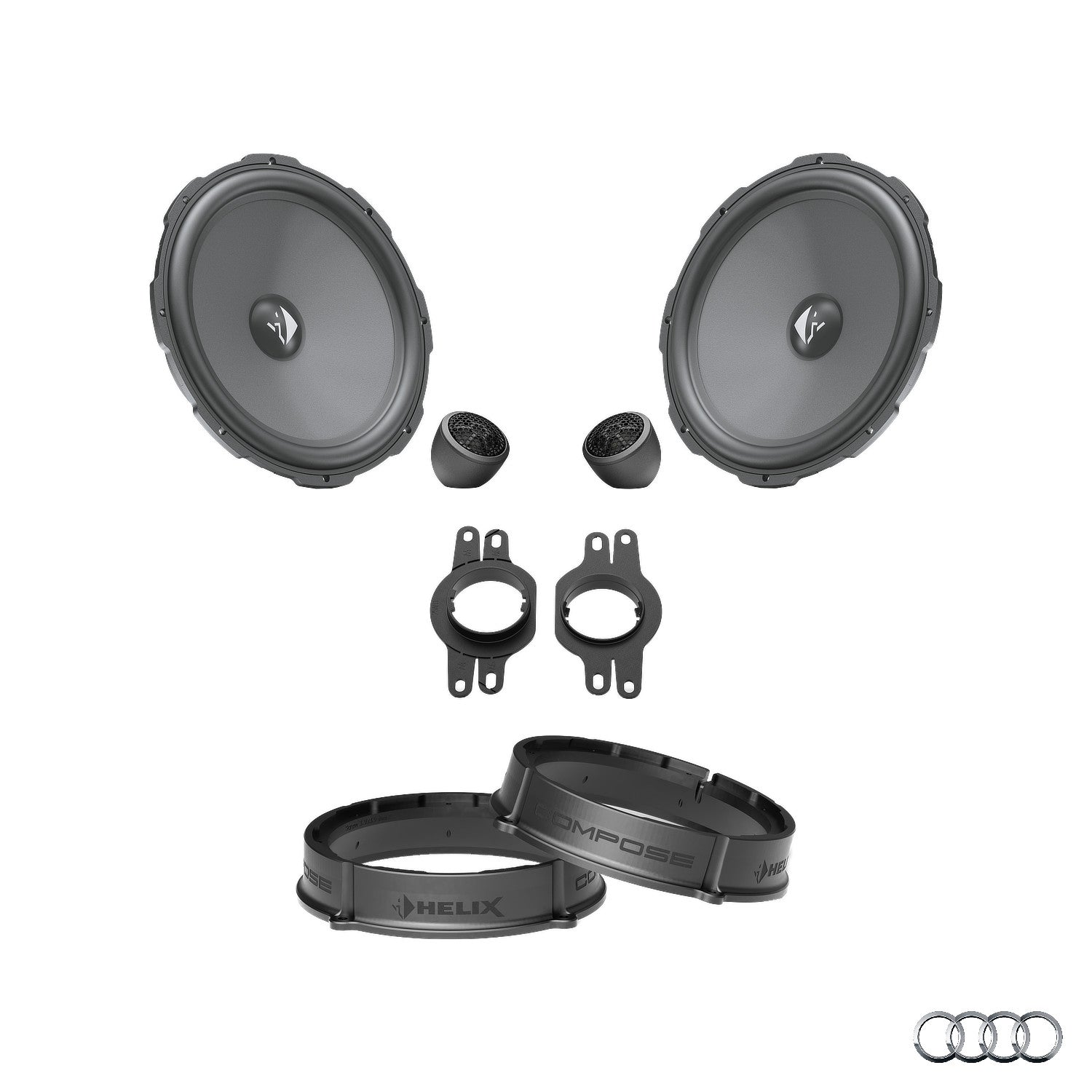 Audi A6 C9 - Front Speaker Upgrade Package | HELIX Ci3