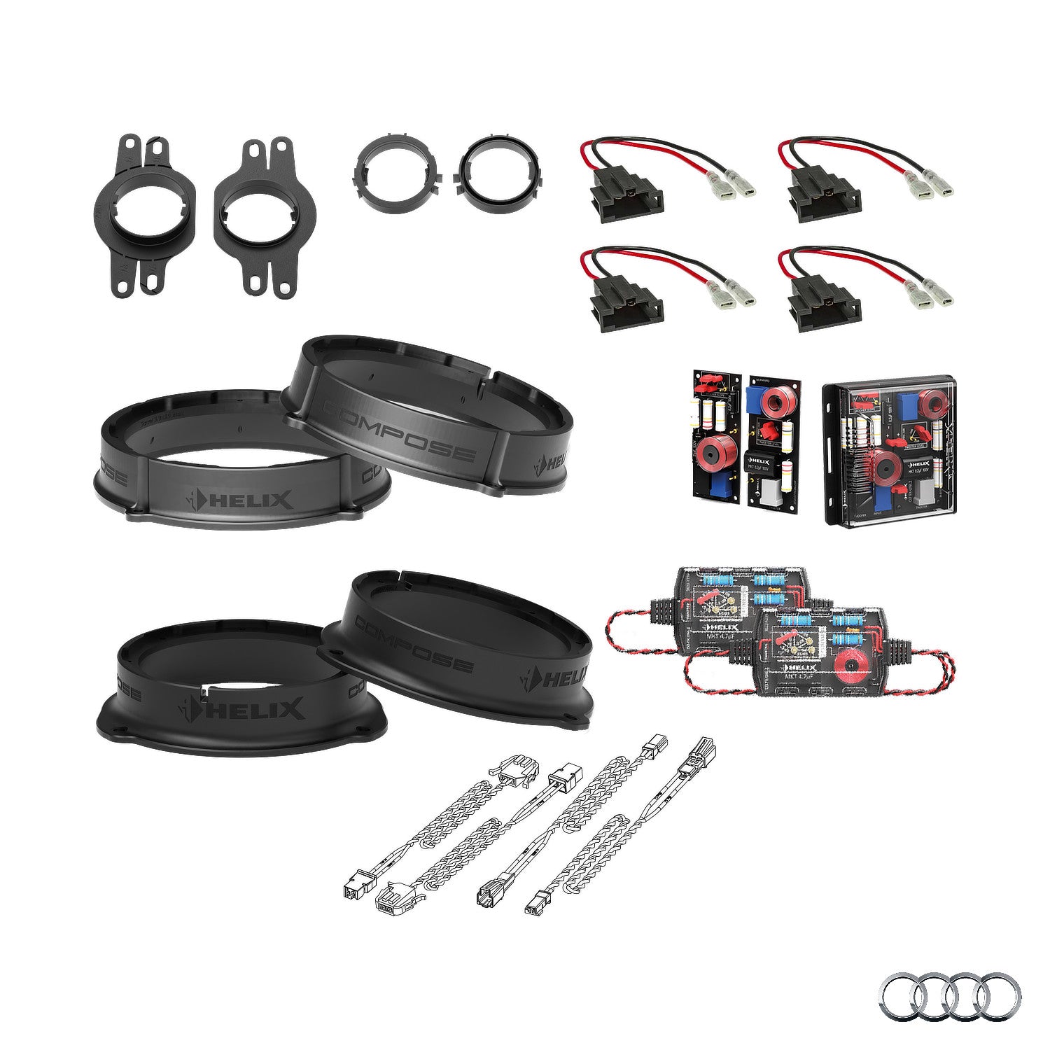 Audi A6 C9 - Speaker Upgrade Package | HELIX Ci3/Ci5