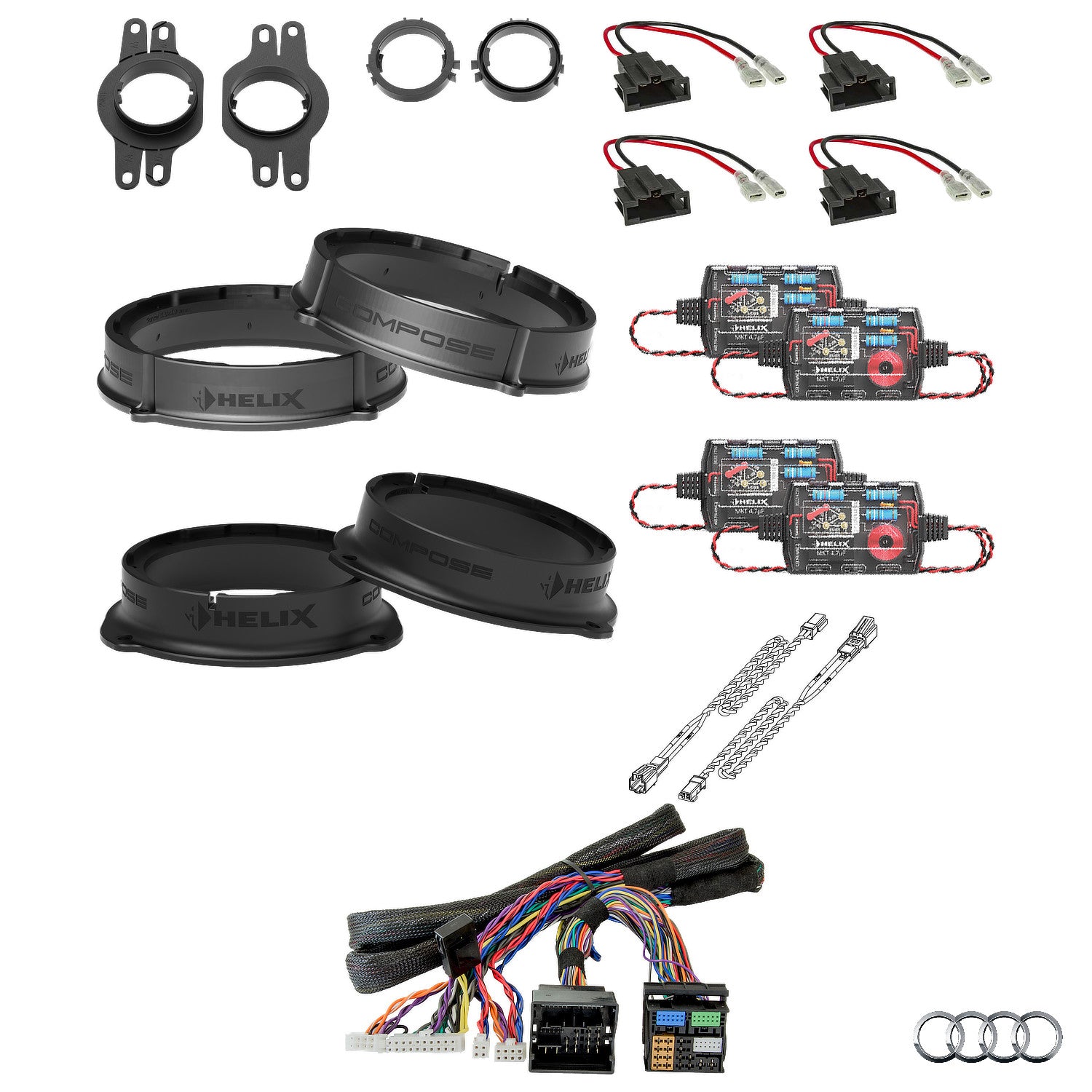 Audi A6 C9 AudiSound - Speaker DSP Amlified Package | HELIX Ci3