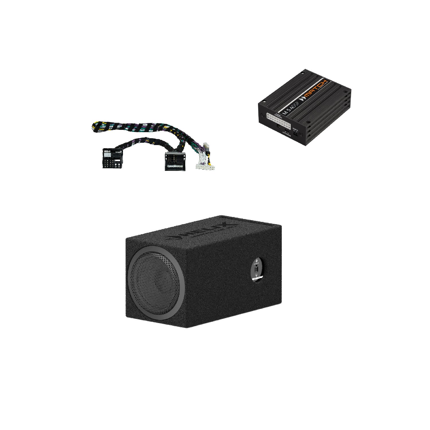 Car Specific 6" Ported Micro Subwoofer - DSP Amplified Package Add-on | IK EB6.1 SVC2