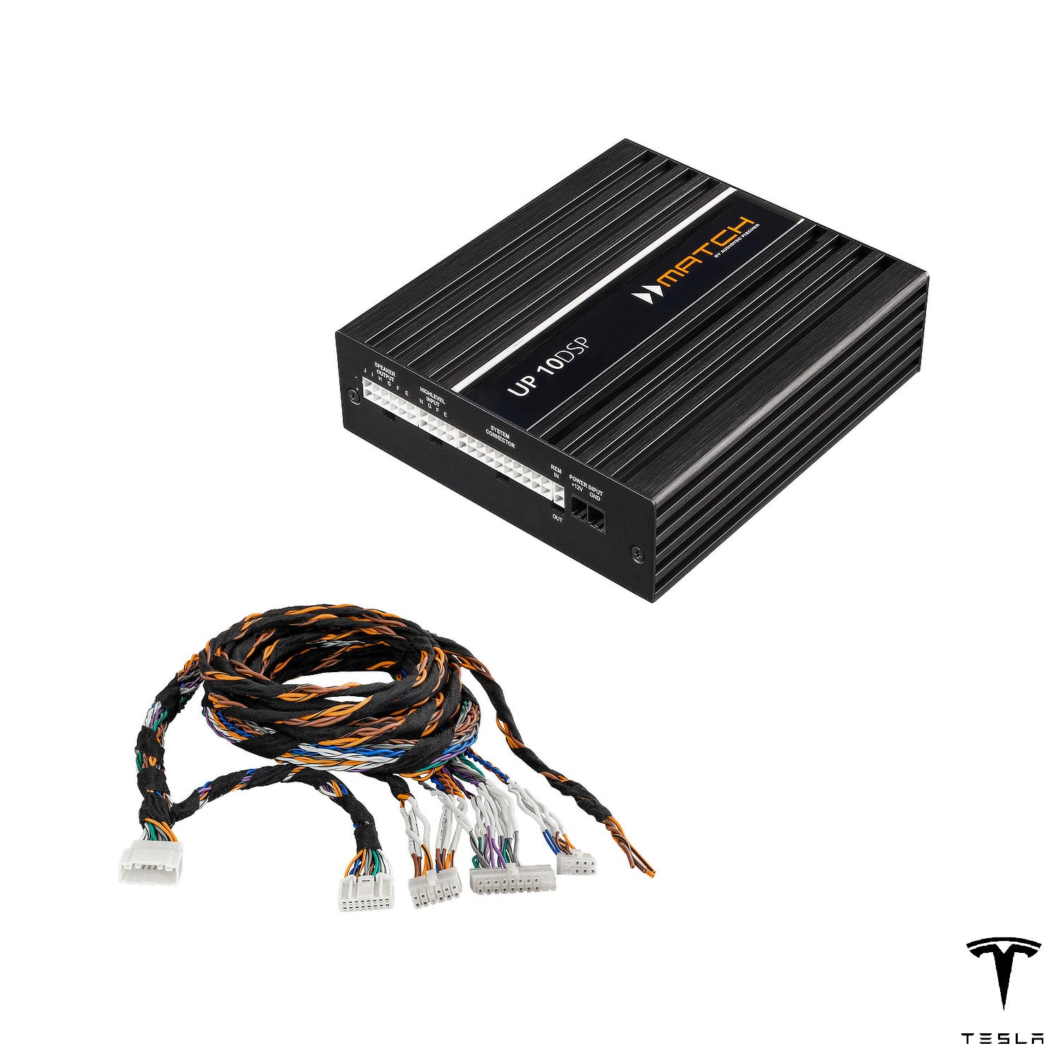 Tesla with Intel Chipsatz - DSP Amplifier + PnP Harness | MATCH UP 10DSP MK2 (from 2017)