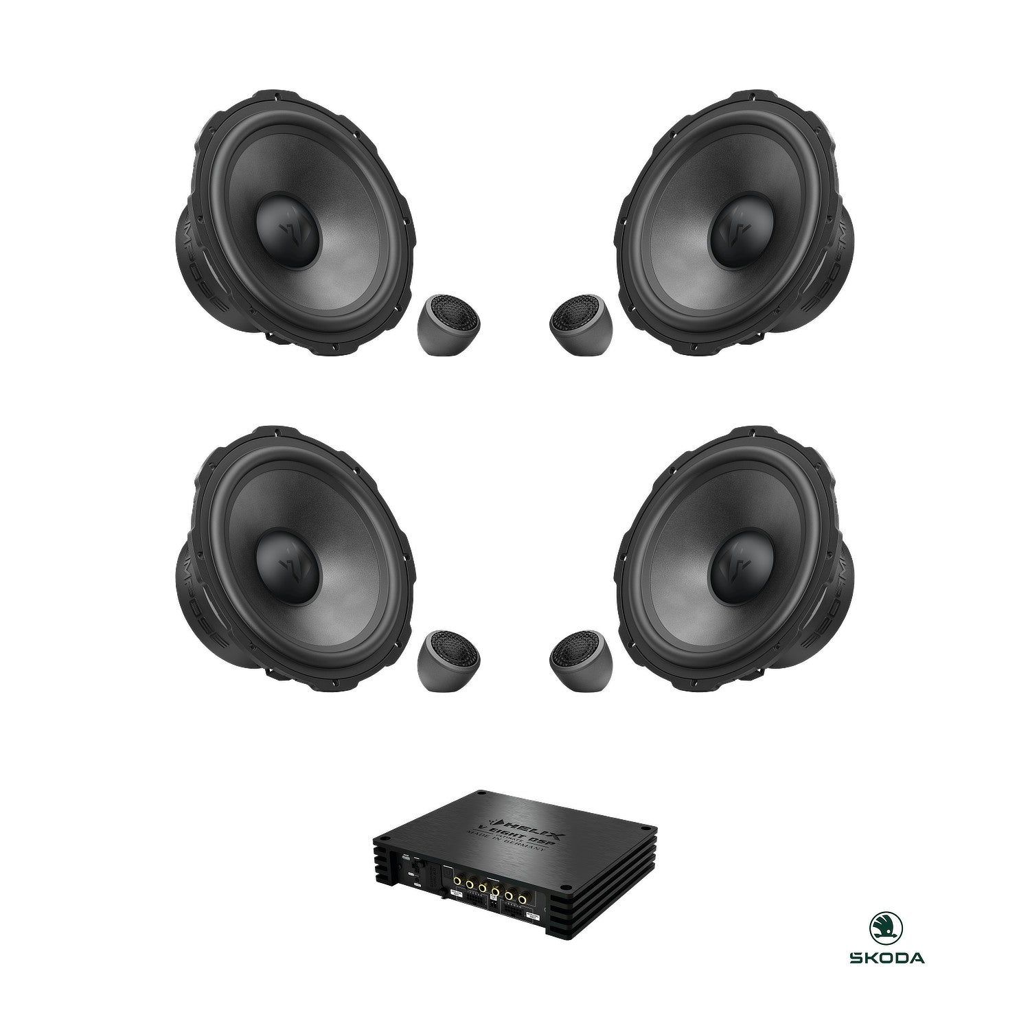 Skoda Octavia IV - Speaker DSP Amplified Upgrade Package | HELIX Ci7