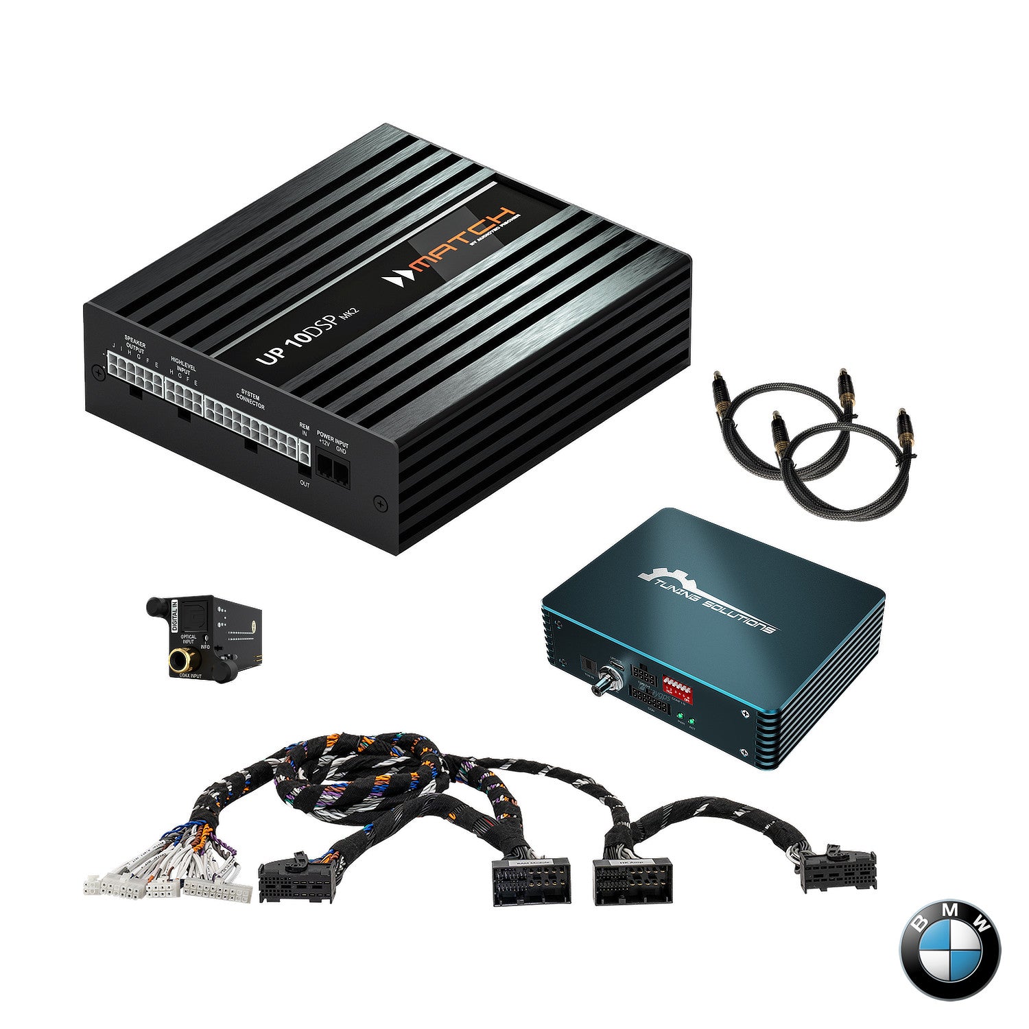 BMW Harman Kardon S0688 G Gen RAM - Digital to Toslik Converter + DSP Amp & Harness Package |MATCH UP 10DSP