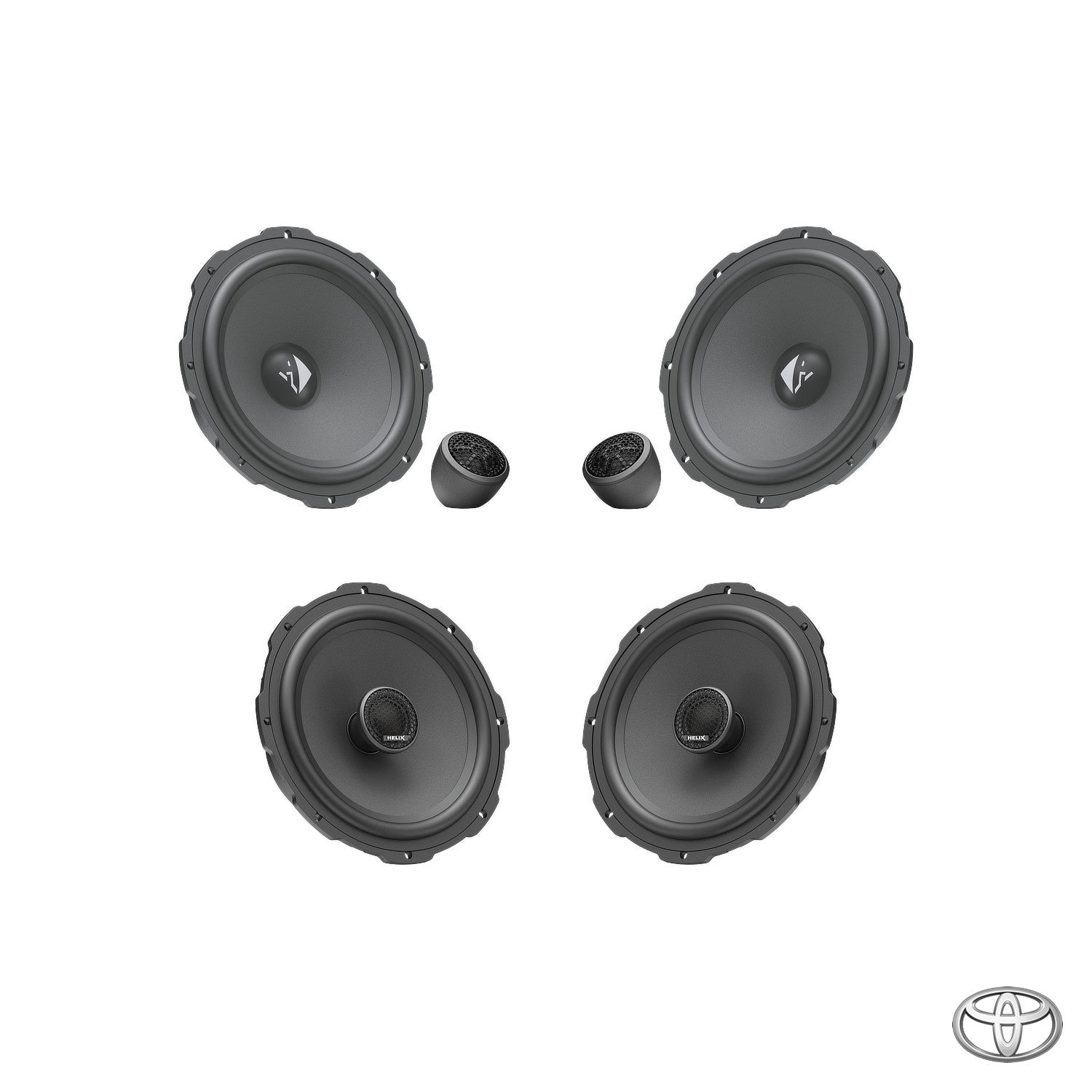 Toyota Hilux SR5 Dual Cab - Speaker Upgrade Package | HELIX Ci3