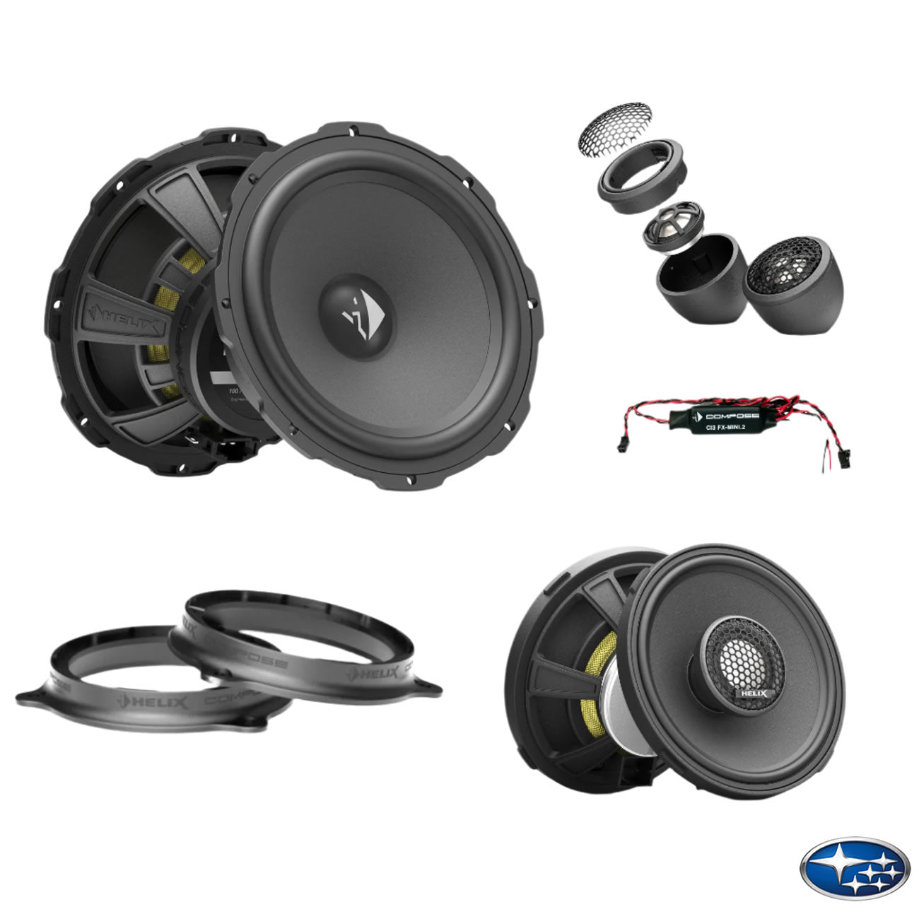 Subaru BRZ - Speaker Upgrade Package | HELIX Ci3