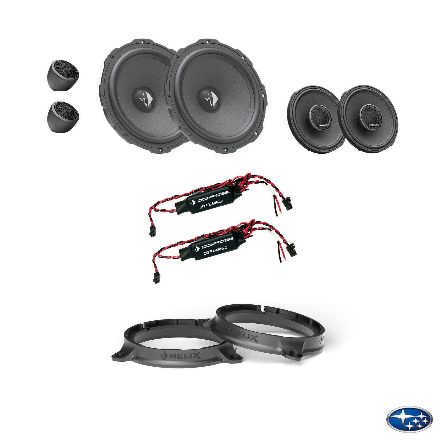 Subaru BRZ - Speaker Upgrade Package | HELIX Ci3