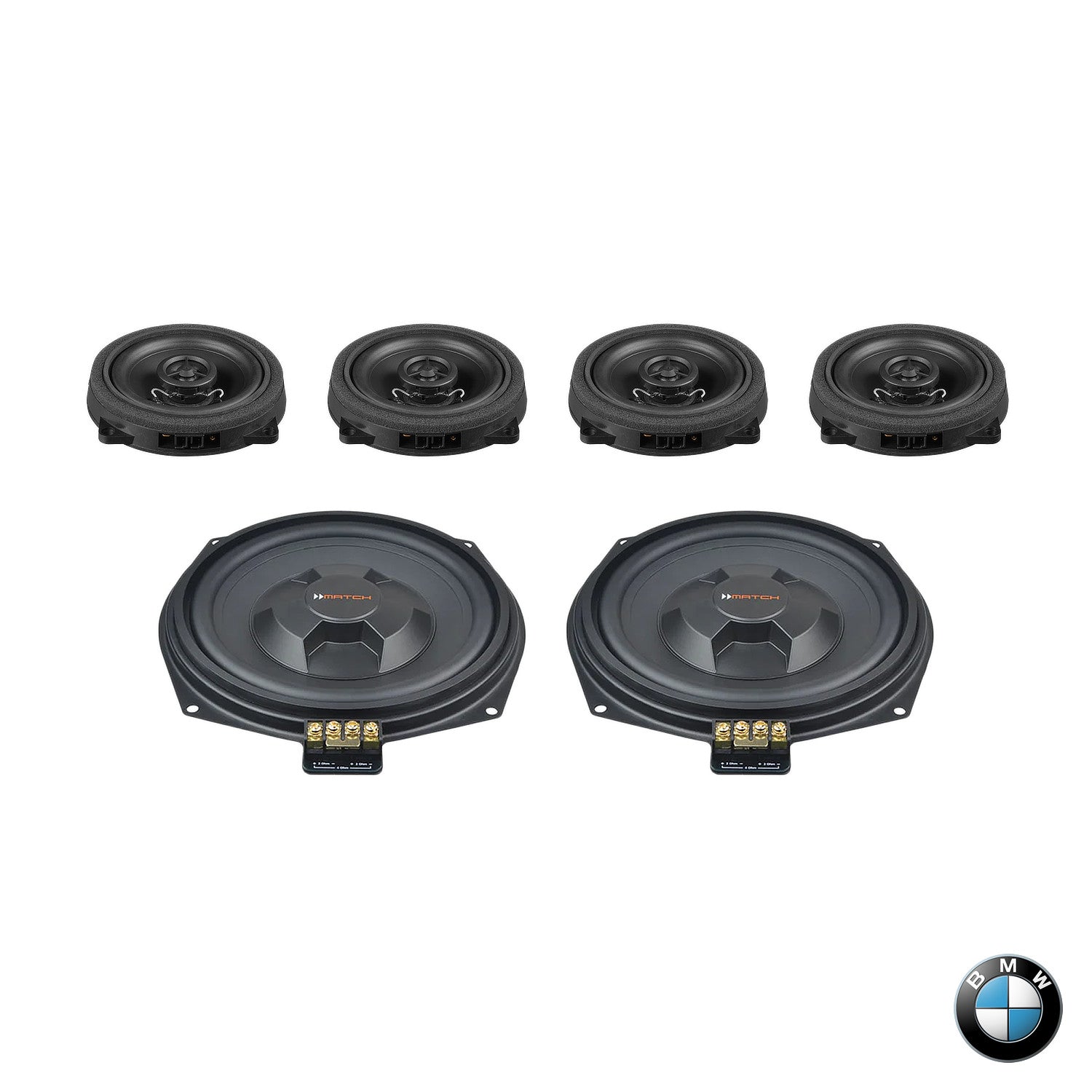 BMW Basic Sound F/G Gen - Speaker & Subwoofer Upgrade Package | MATCH UP PnP