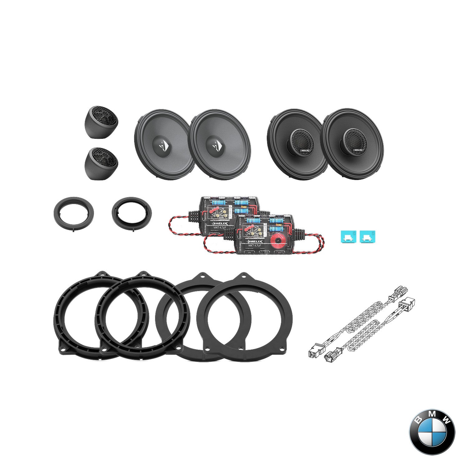 BMW Basic Sound F/G Gen - Speaker Upgrade Package | HELIX Ci3 (front tweeters pods required)