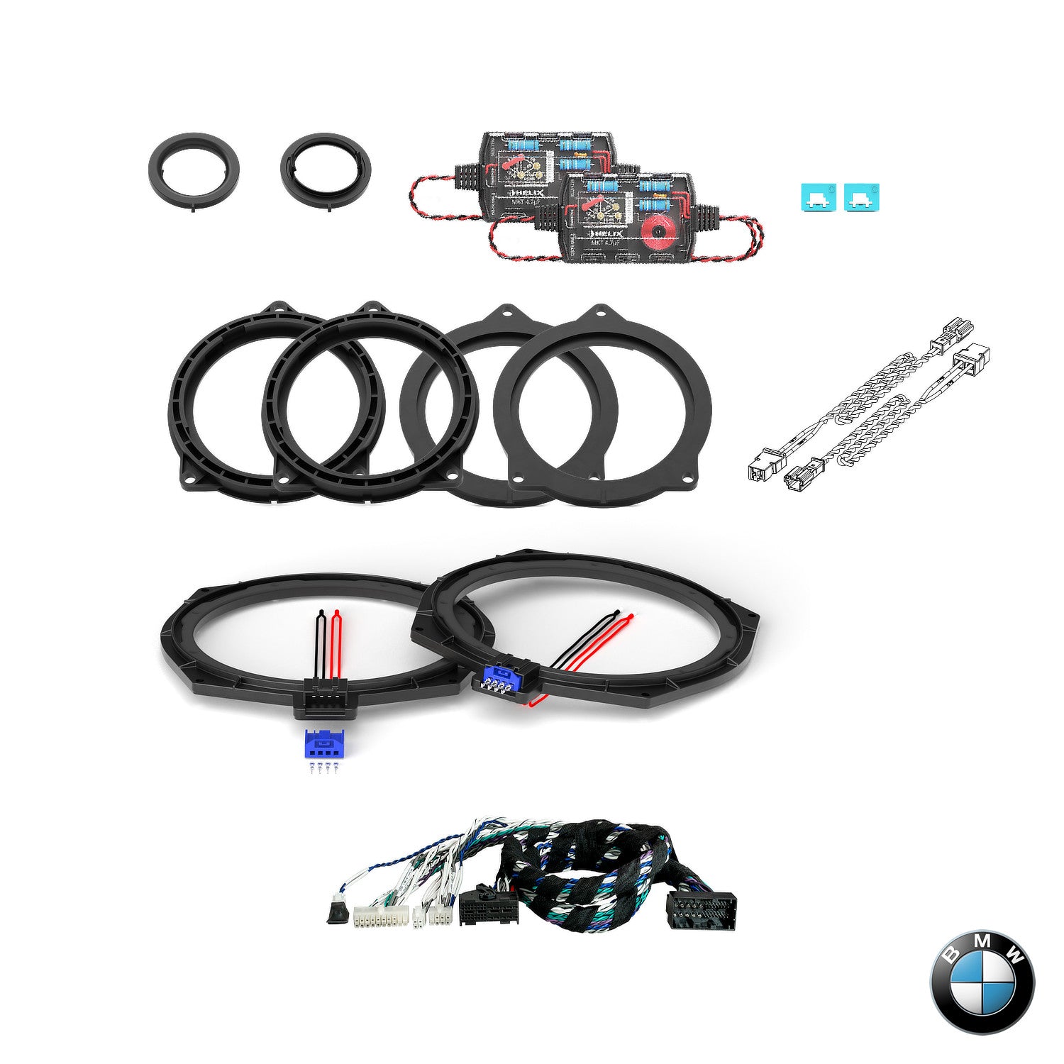 BMW HiFi S0676 G Gen RAM - Speaker & Subwoofer DSP Amplified Package | HELIX Ci3 / Ci5