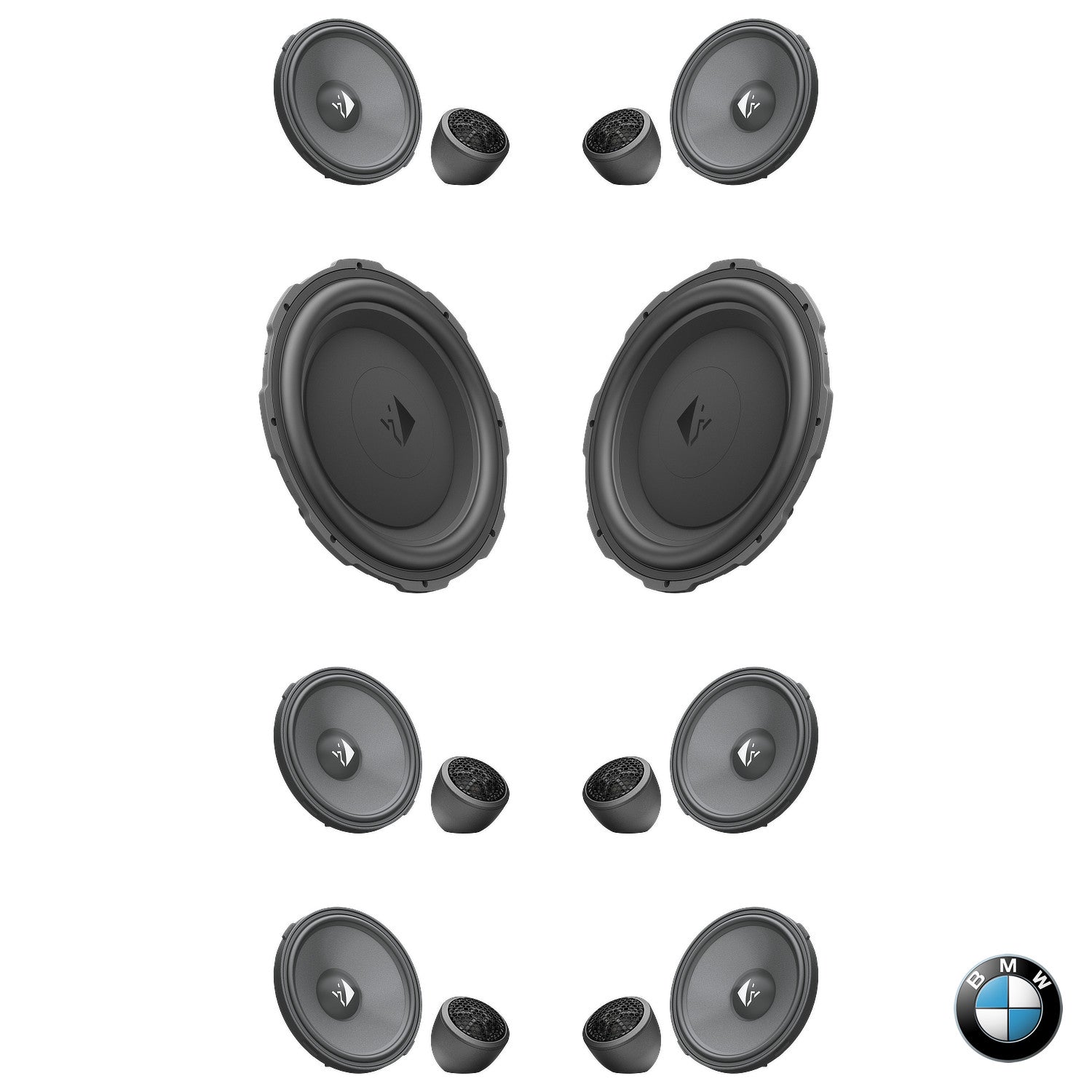 BMW Harman Kardon S0688 F Gen - Speaker & Subwoofer Upgrade Package | HELIX Ci3