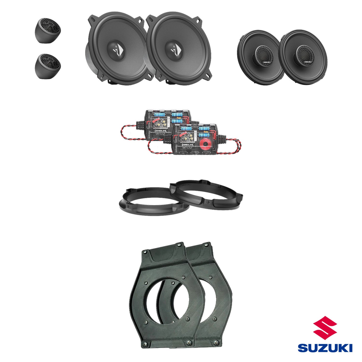 Suzuki Jimny - Speaker Upgrade Package 2 | HELIX Ci3
