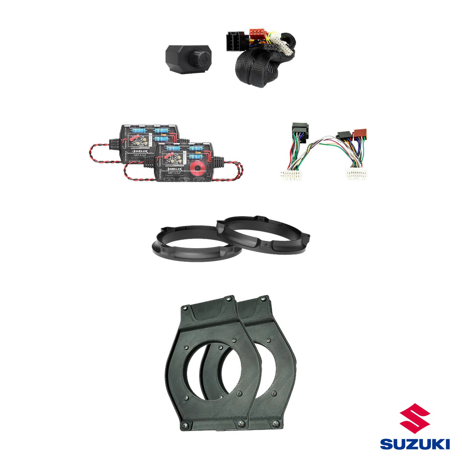 Suzuki Jimny - Speaker & Subwoofer Amplified Package 2 | MATCH UP 6DSP / HELIX Ci3