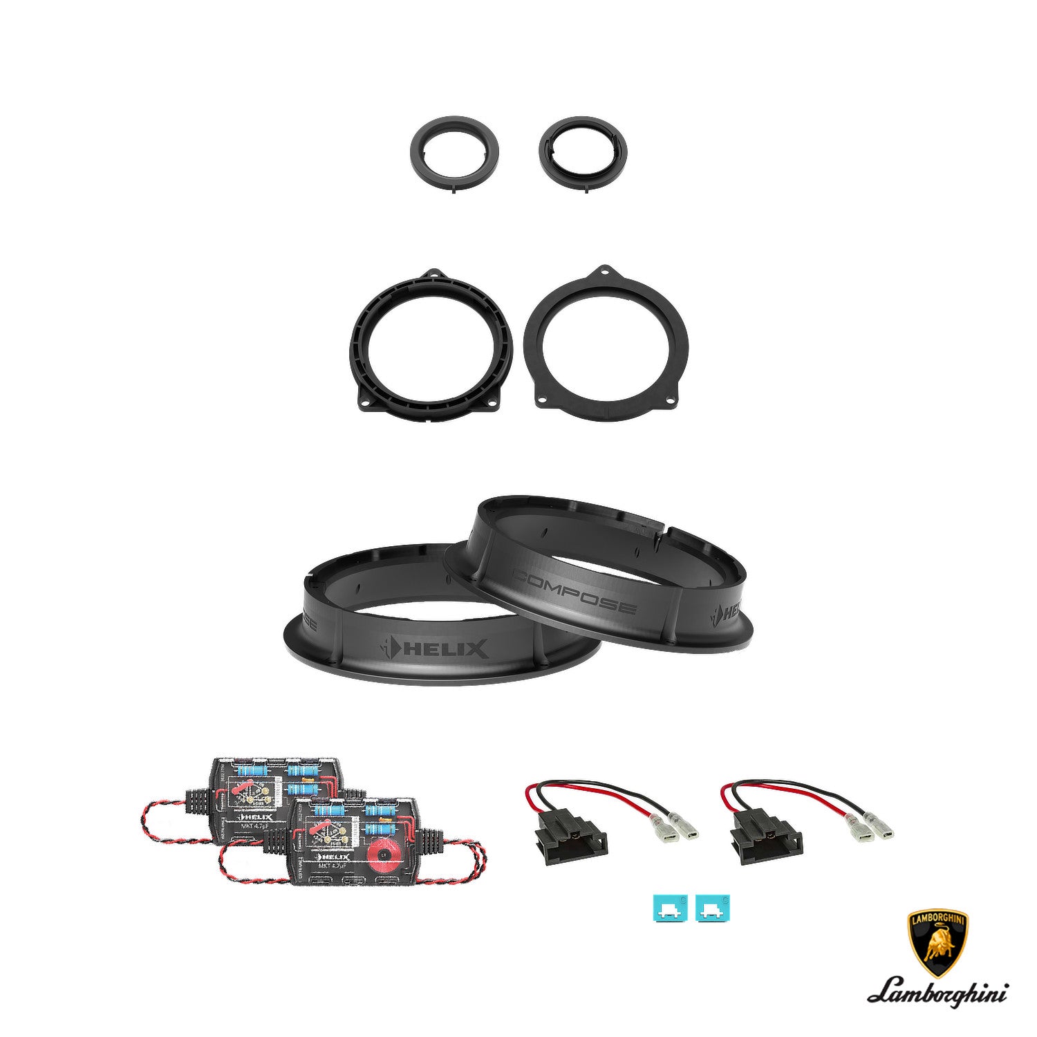 Lamborghini Huracán - Speaker DSP Amplified Package | HELIX Ci3