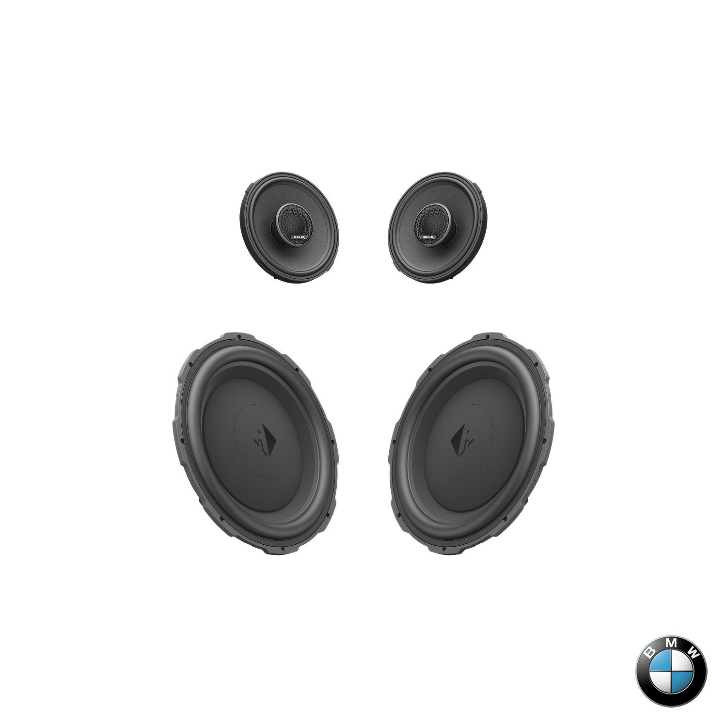 BMW Basic Sound F/G Gen - Front Speaker & Subwoofer Upgrade Package | HELIX Ci3 / Ci5