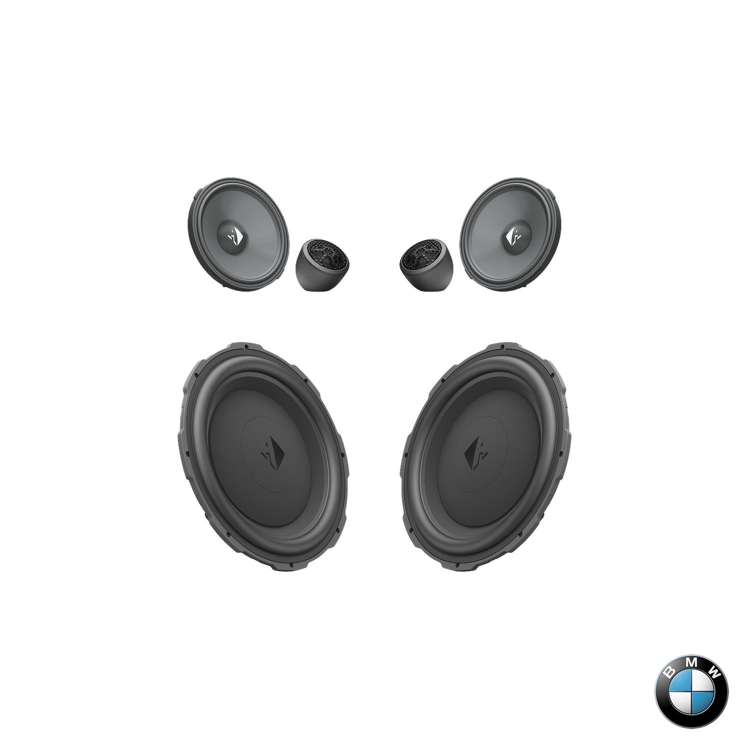 BMW HiFi S0676 F/G Gen - Front Speaker & Subwoofer Upgrade Package | HELIX Ci3 / Ci5