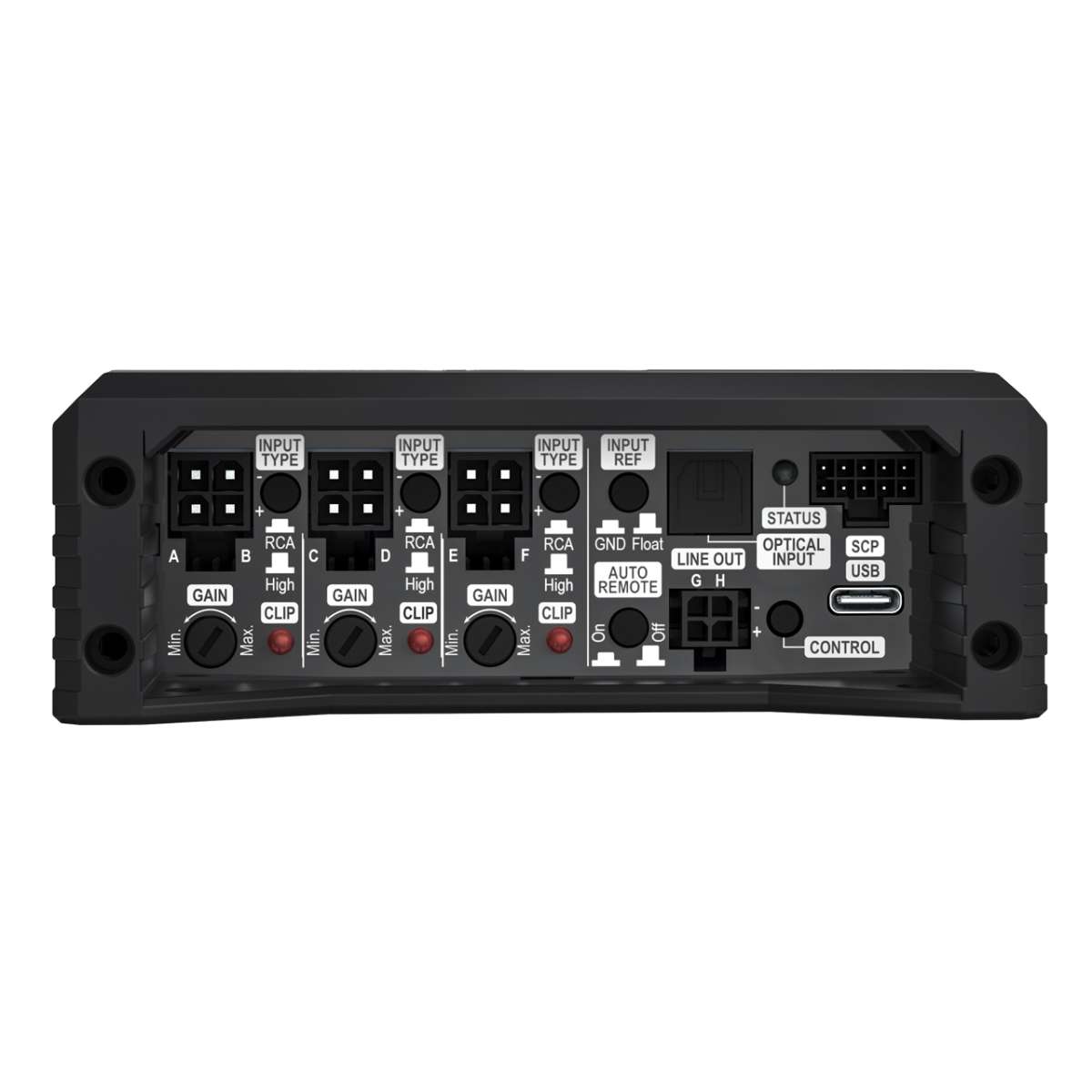 HELIX AMPLIFY 206 DSP - 6 Channel Bridgeable Amplifier | 8ch DSP